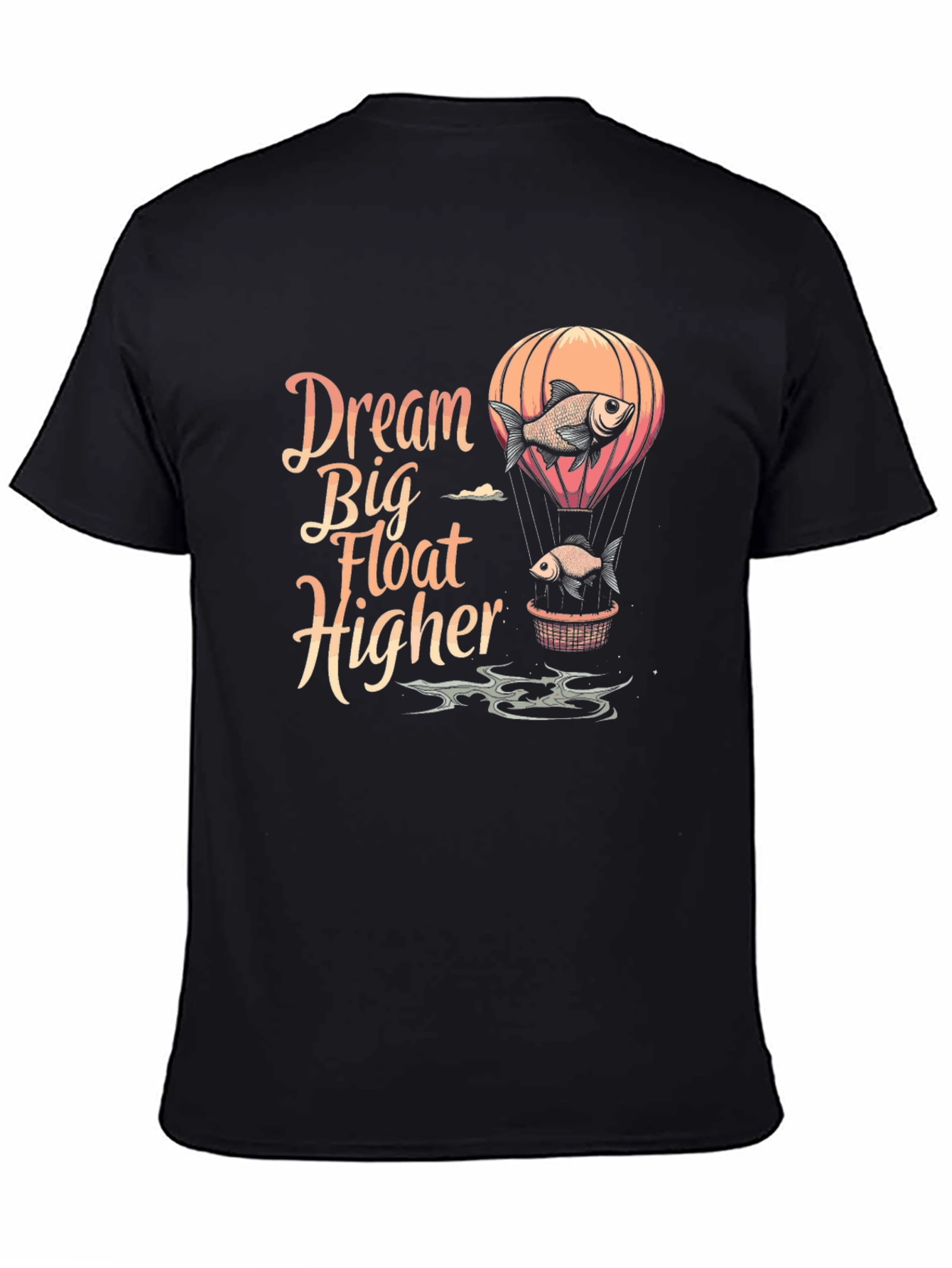 Dream Big Fish Balloon Graphic Tee