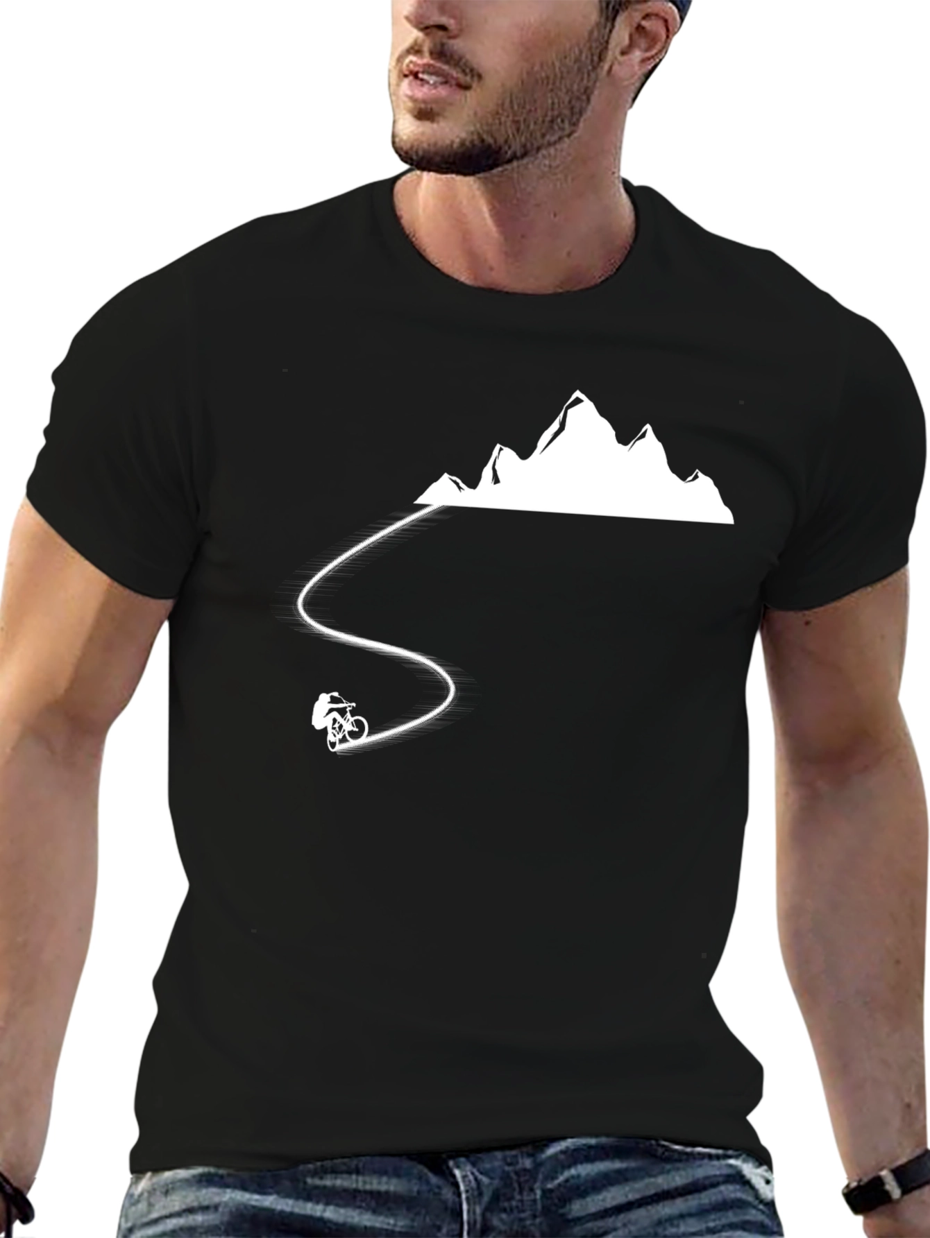 Mountain Biker T-Shirt - Adventure Apparel