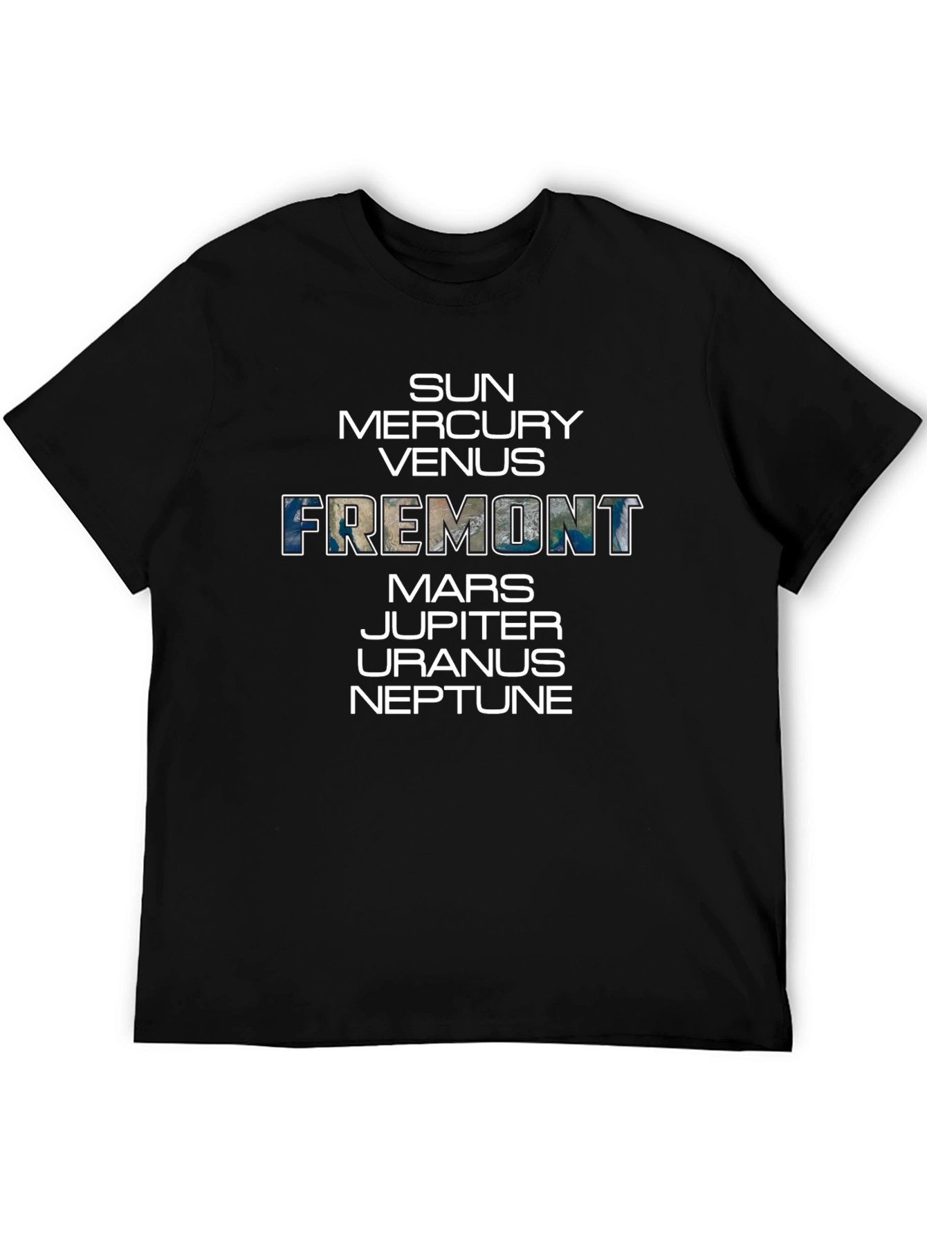 Planets Fremont Graphic T-Shirt
