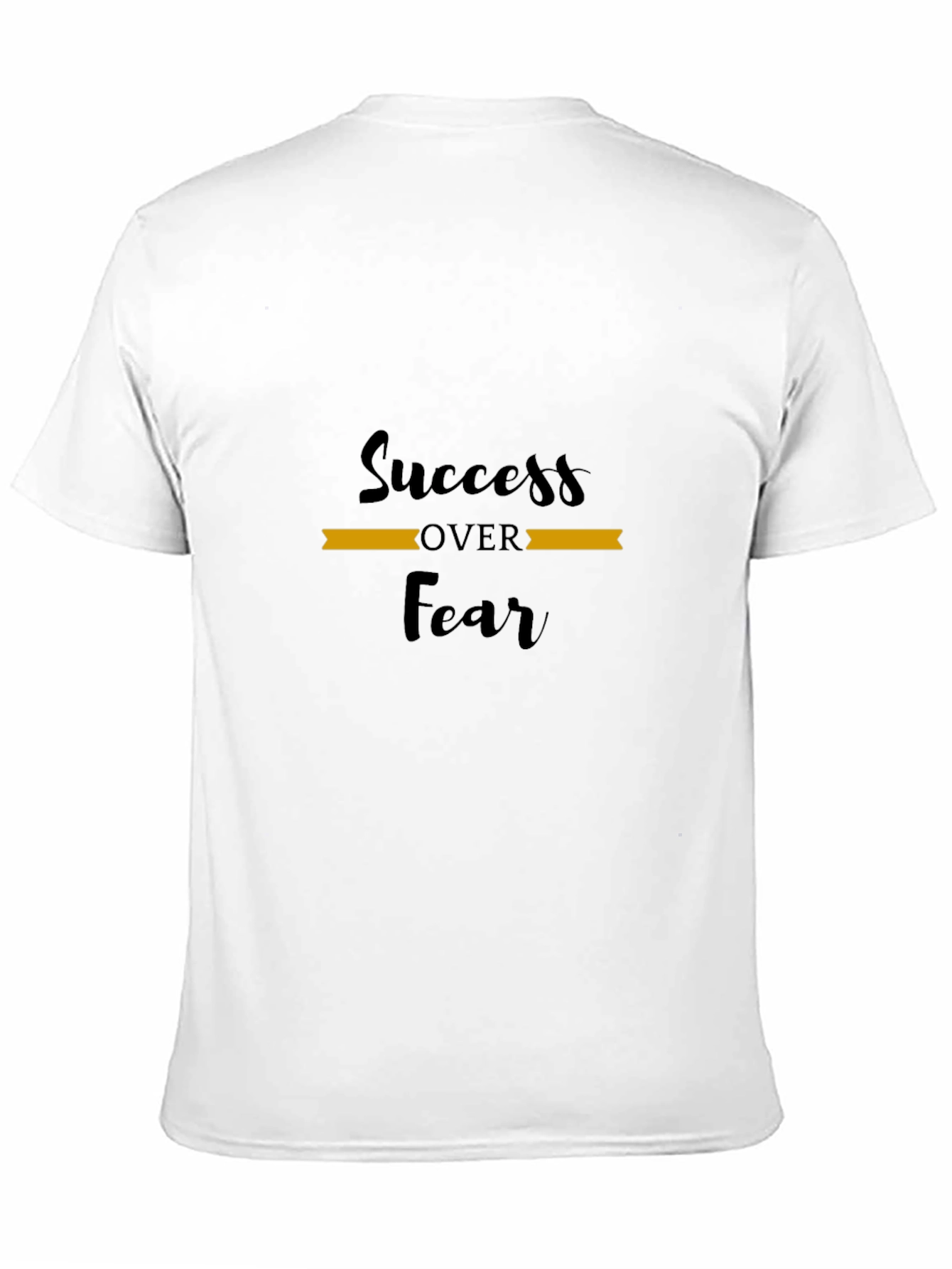 Success Over Fear Black T-Shirt