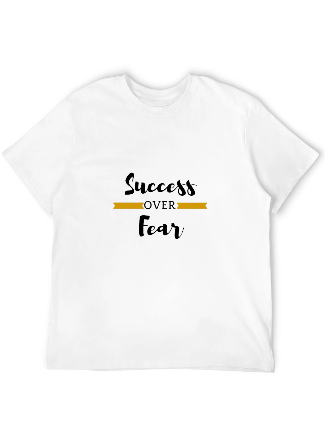 Success Over Fear Black T-Shirt