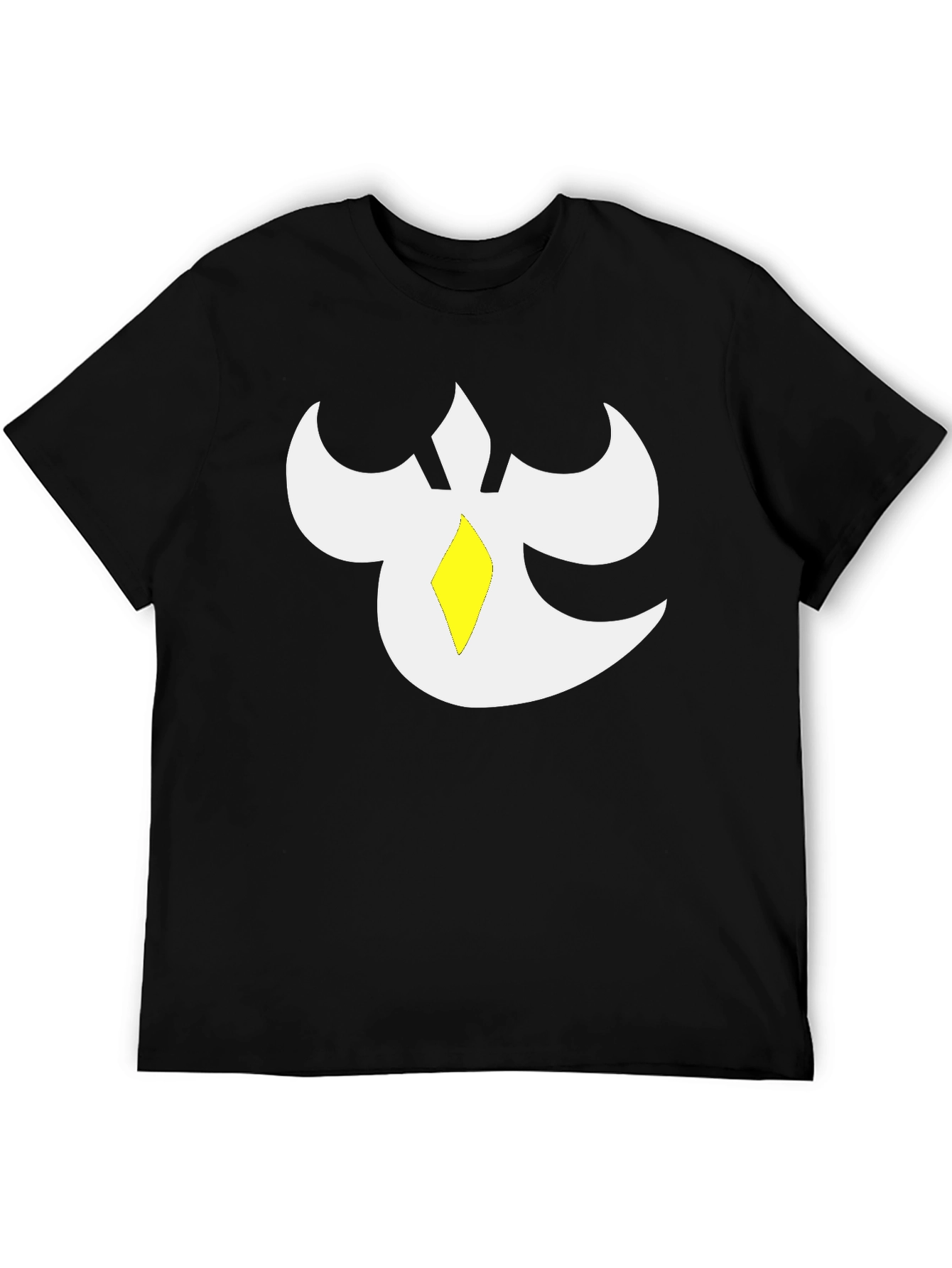 Abstract Graphic Black T-Shirt