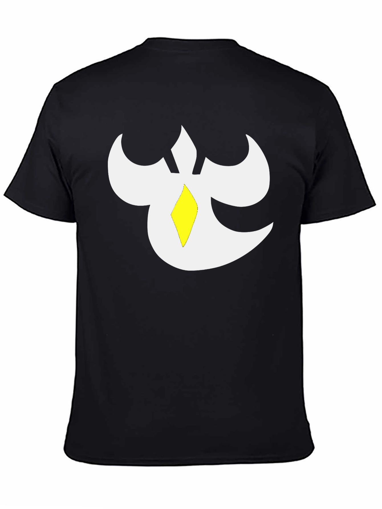 Abstract Graphic Black T-Shirt