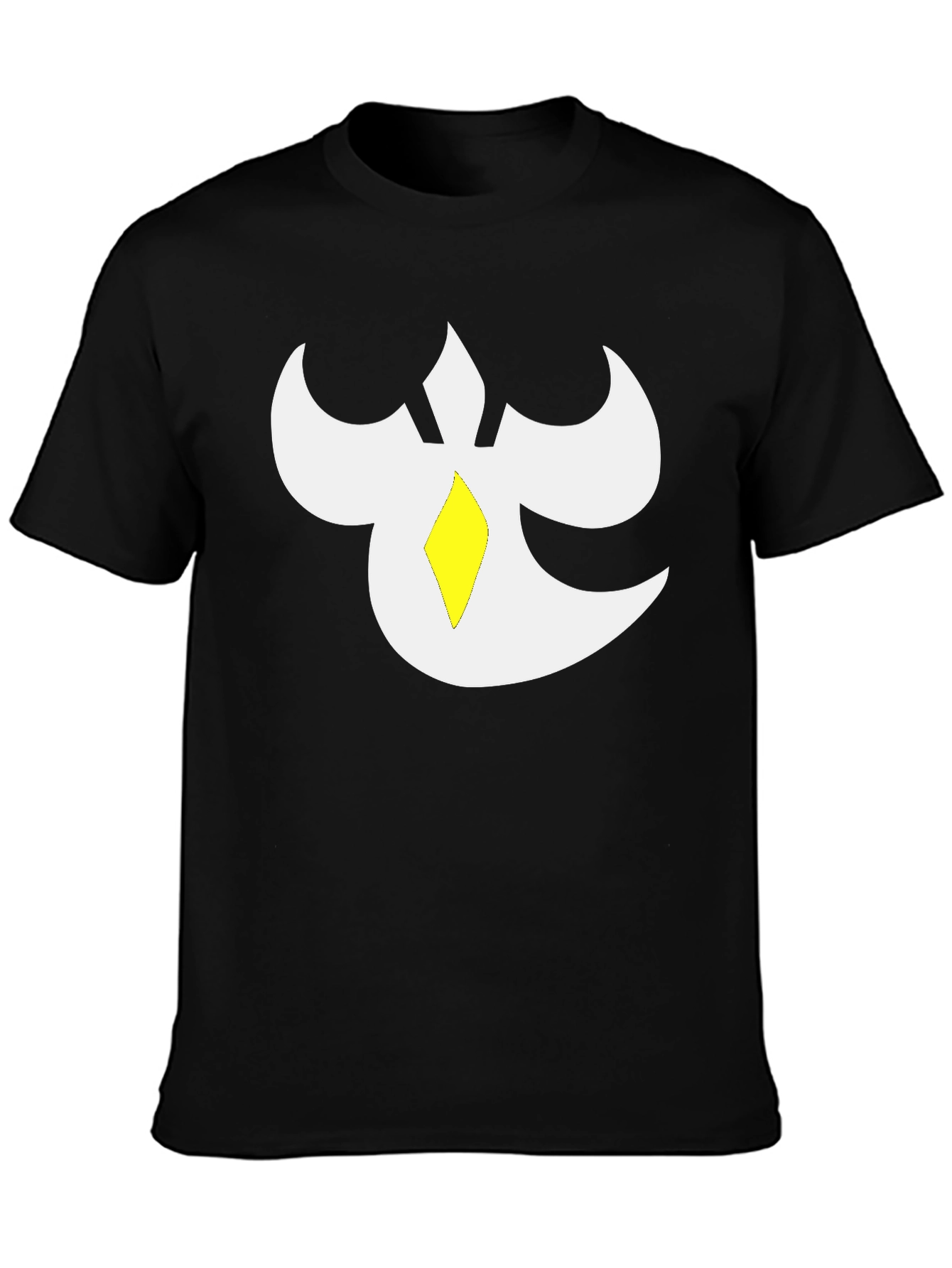Abstract Graphic Black T-Shirt