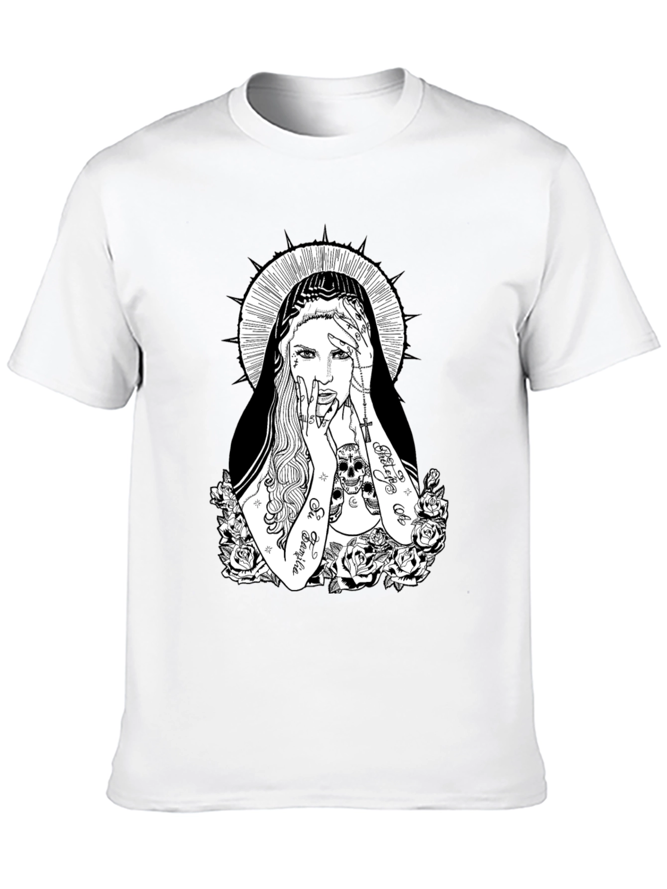 Edgy Tattoo Art Graphic Tee