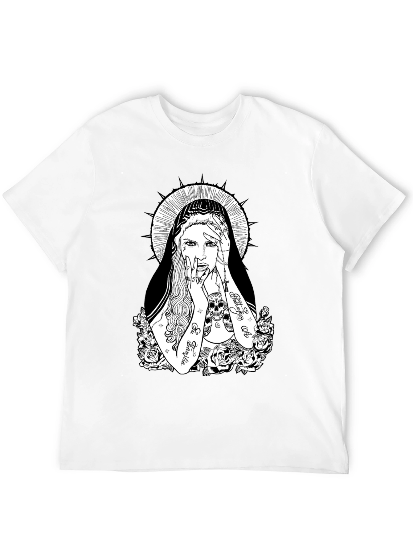 Edgy Tattoo Art Graphic Tee
