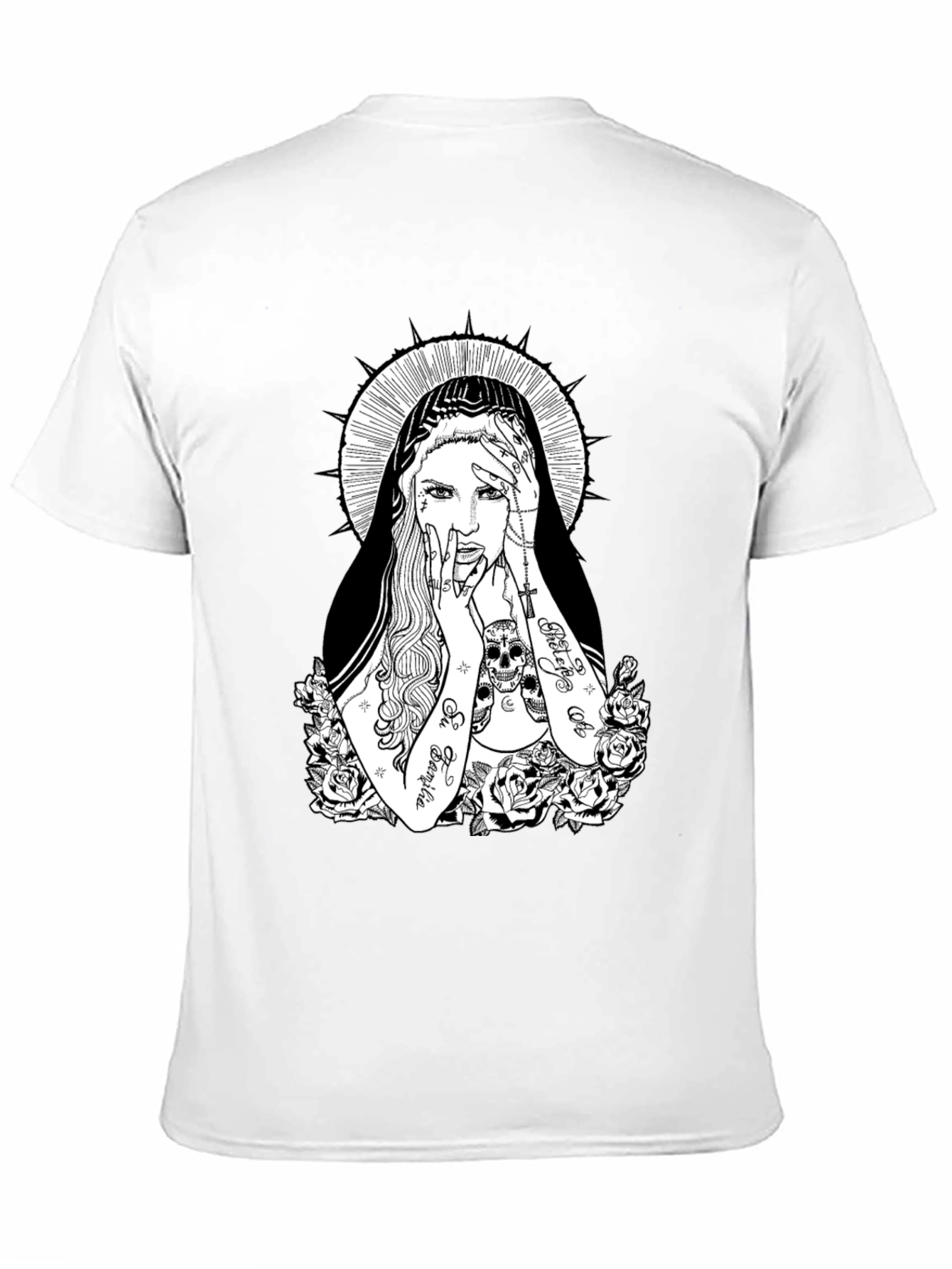 Edgy Tattoo Art Graphic Tee
