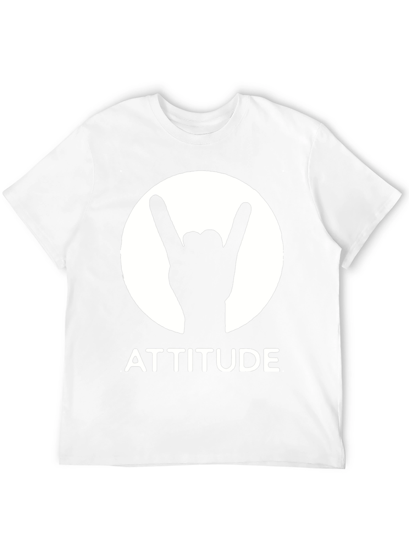 Attitude Rock On T-Shirt - Cool Graphic Tee