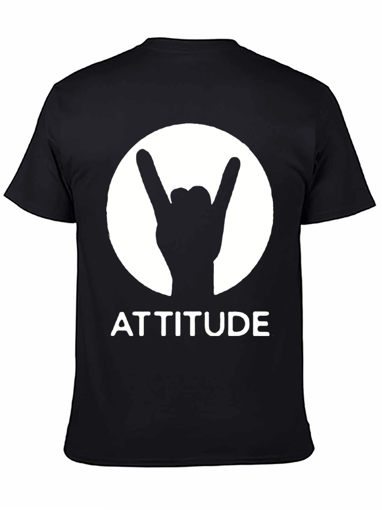 Attitude Rock On T-Shirt - Cool Graphic Tee