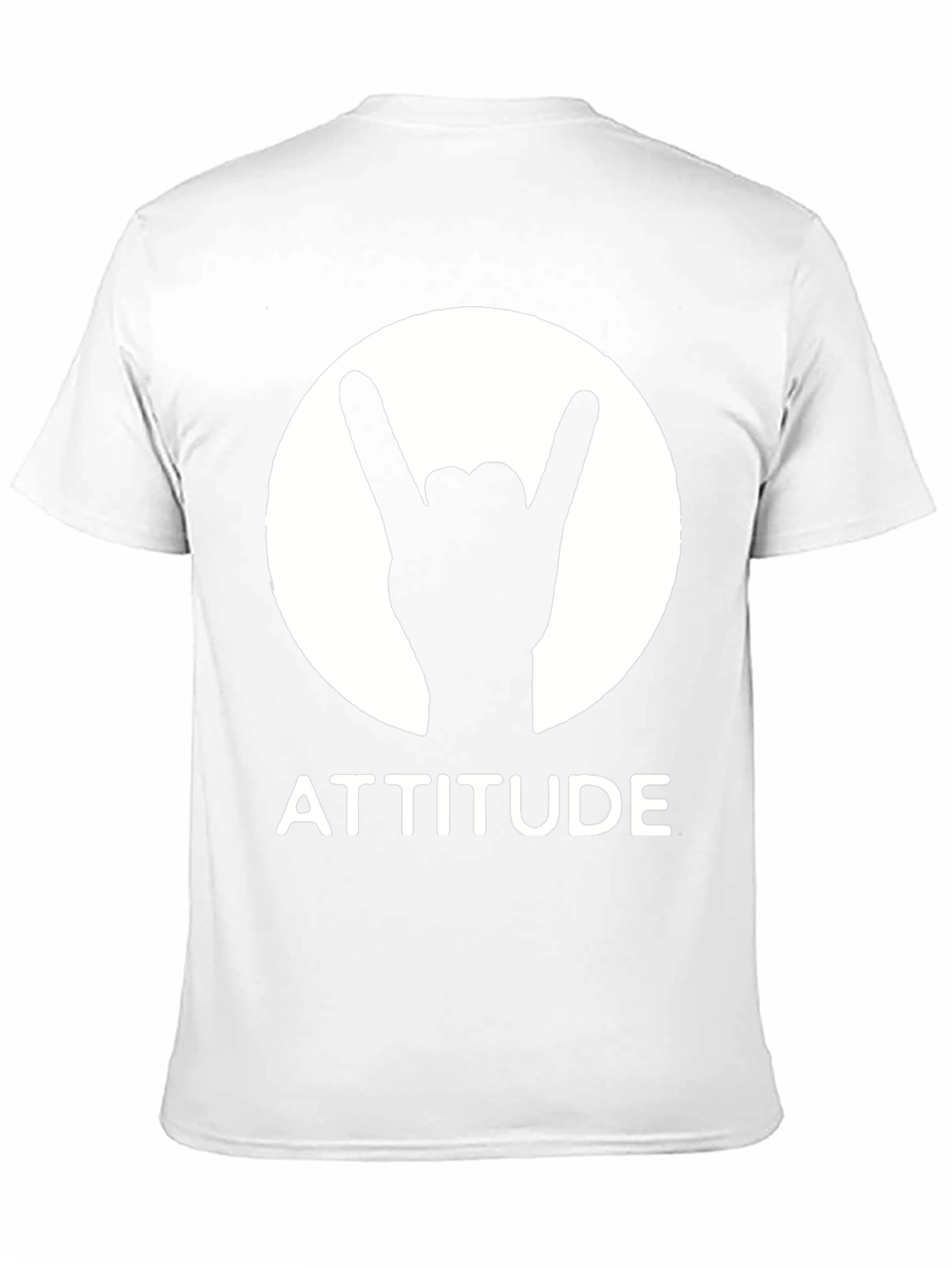 Attitude Rock On T-Shirt - Cool Graphic Tee