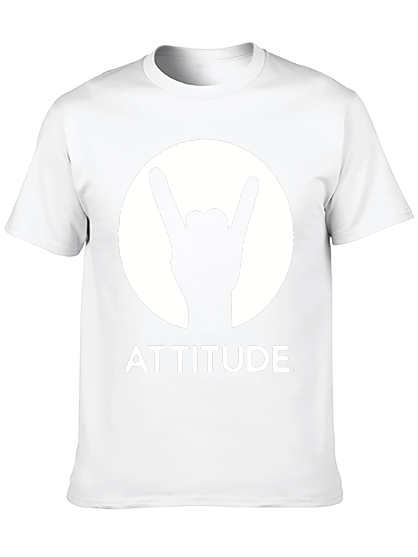Attitude Rock On T-Shirt - Cool Graphic Tee