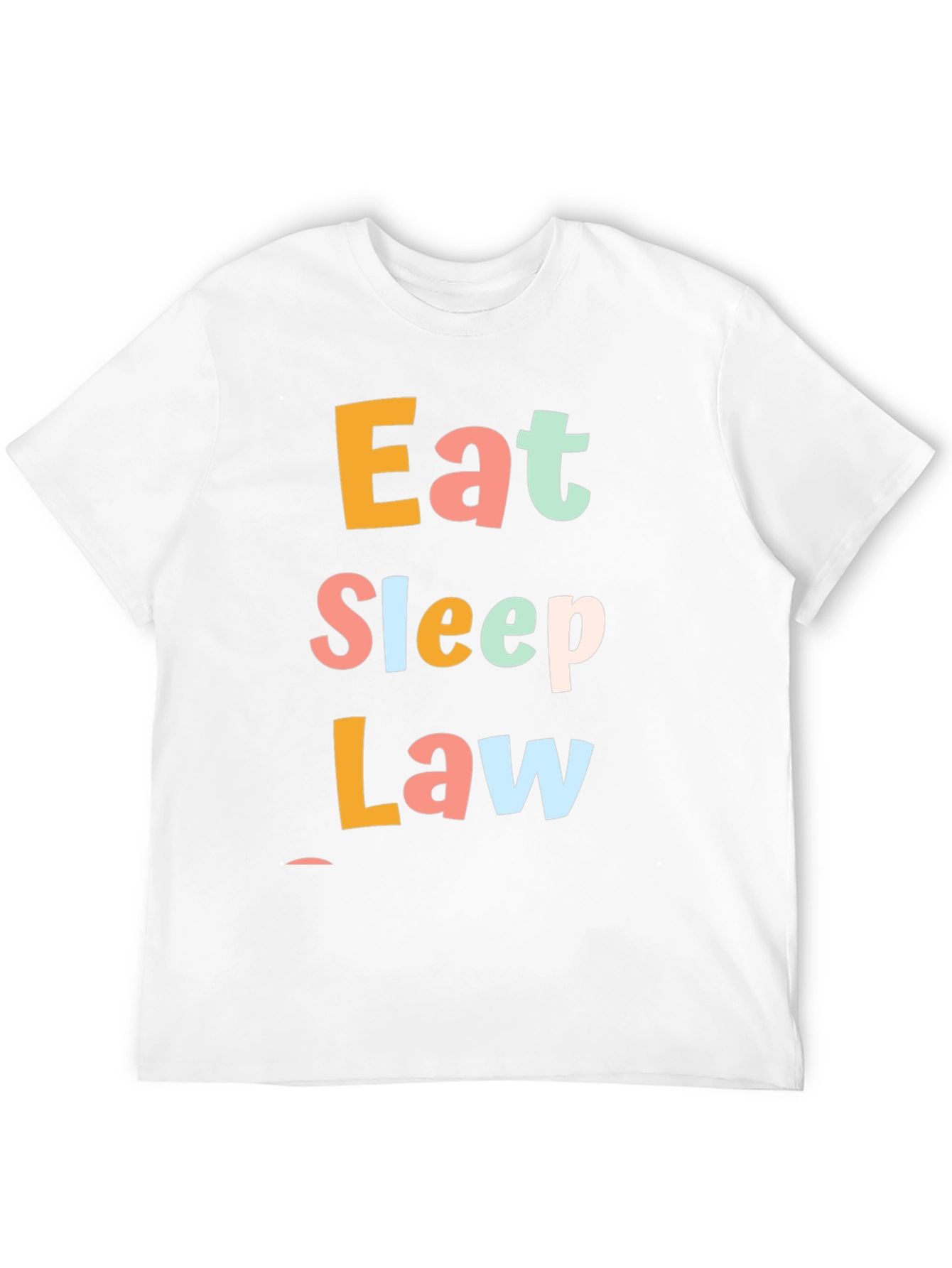Eat Sleep Law T-Shirt - Funny Lawyer Gift