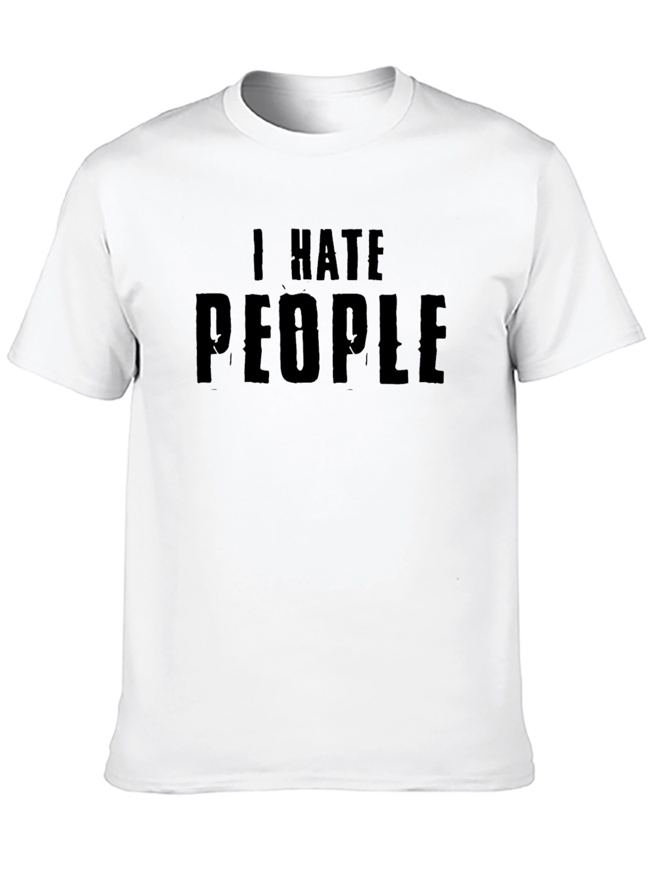 I Hate People Graphic Novelty T-Shirt