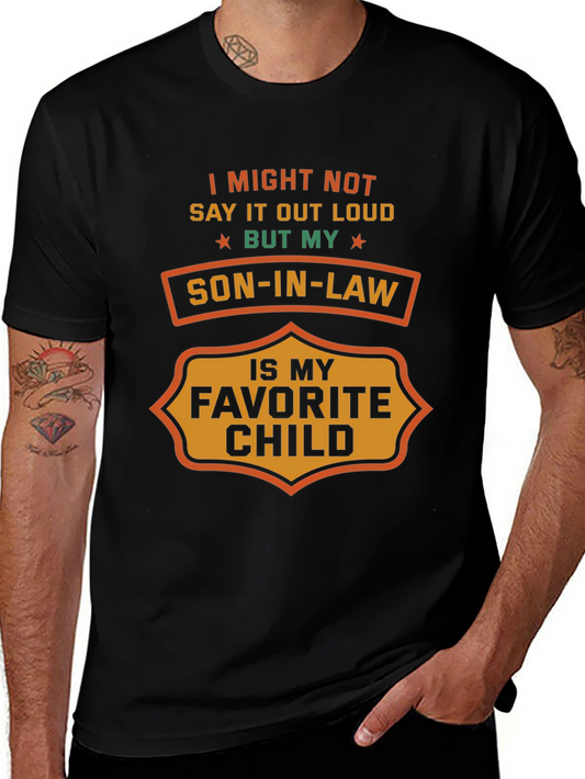 Son-In-Law Favorite Child Graphic T-Shirt