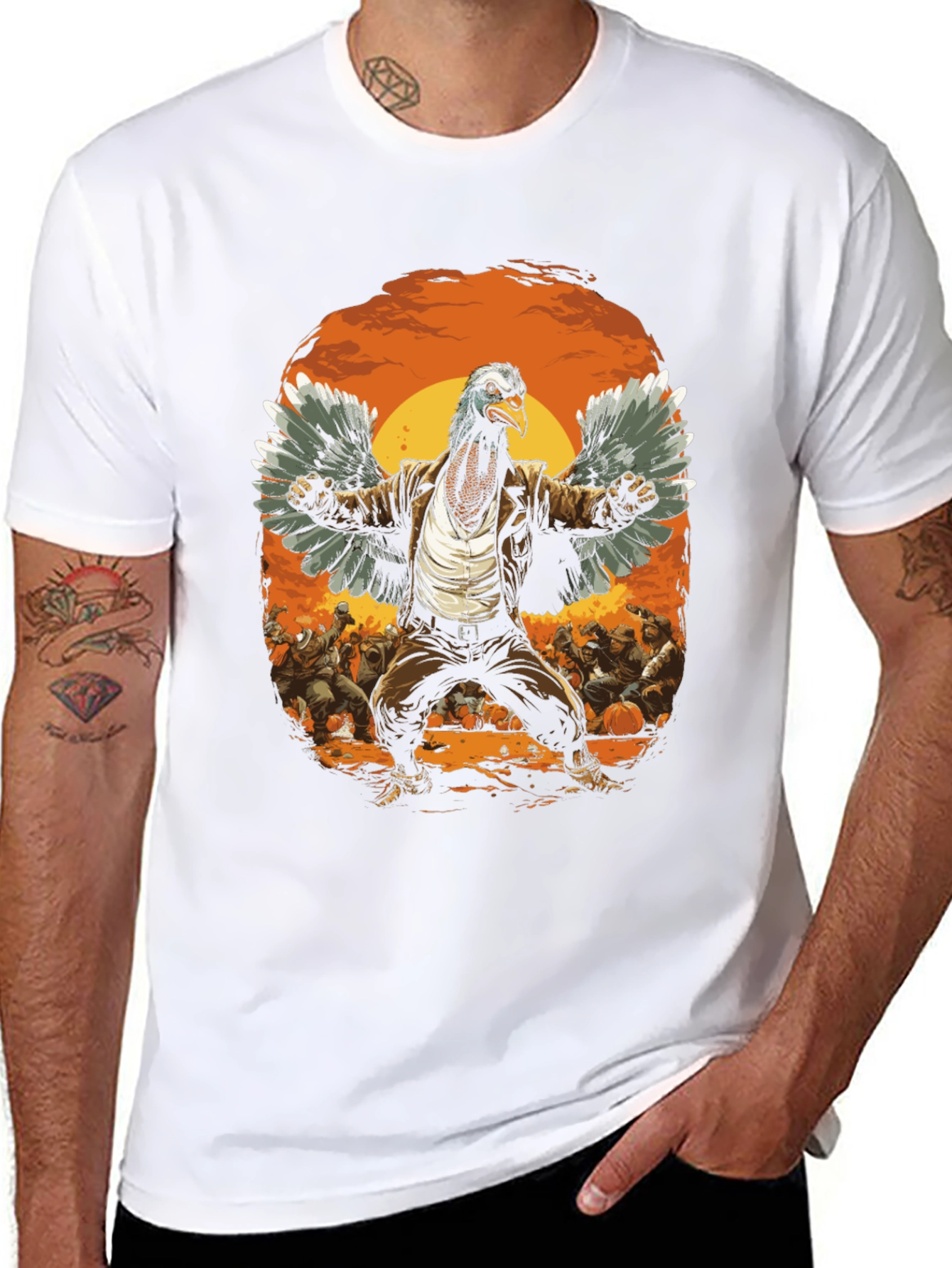 Thanksgiving Turkey T-Shirt: The Legend Unleashed