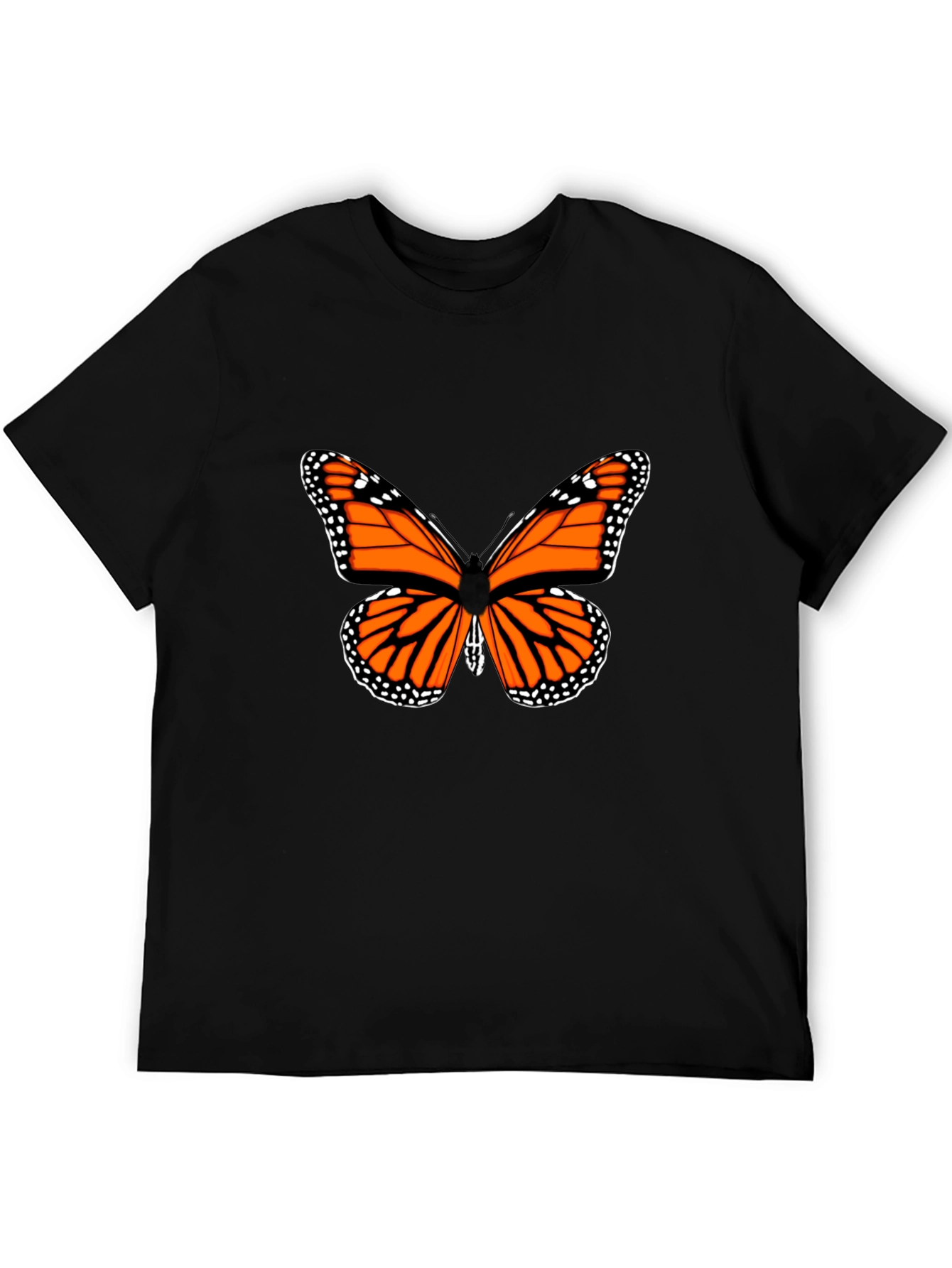 Butterfly Graphic T-Shirt - Black