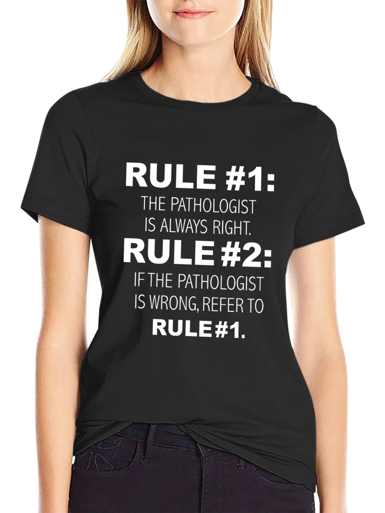 Pathologist Rules Graphic T-Shirt