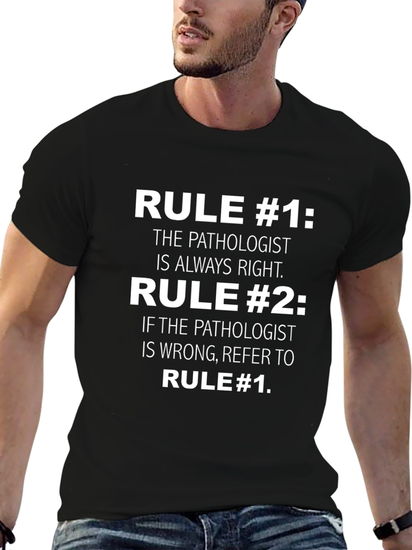 Pathologist Rules Graphic T-Shirt