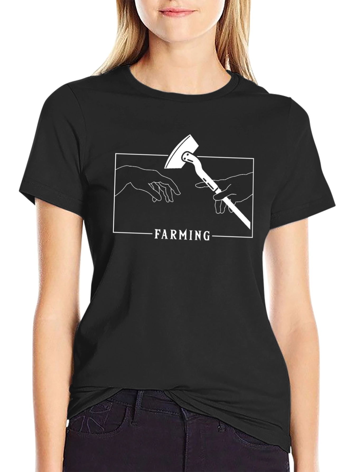 Farming Creation T-Shirt - Funny Farmer Tee