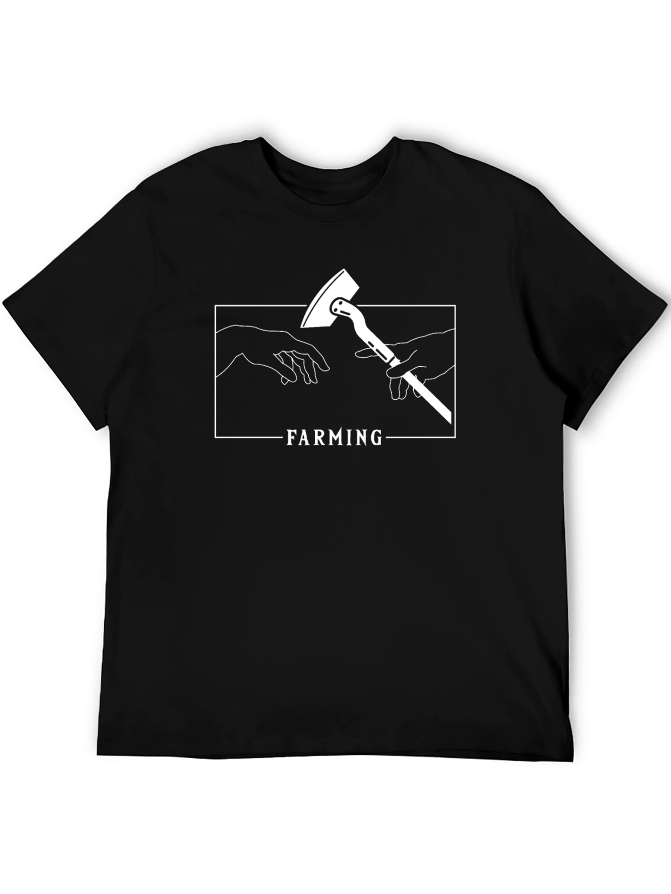 Farming Creation T-Shirt - Funny Farmer Tee
