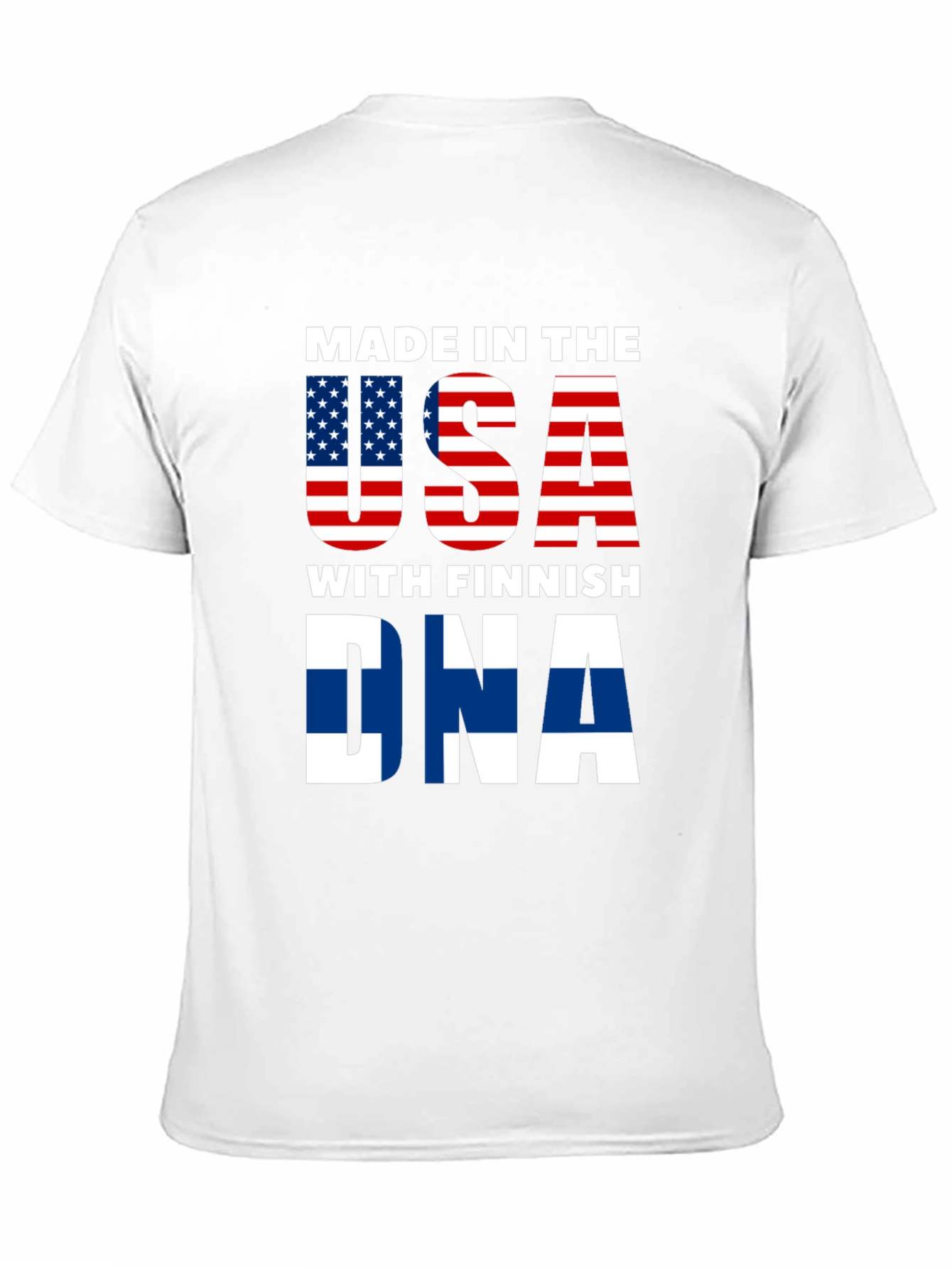 Finnish DNA USA T-Shirt Novelty Tee