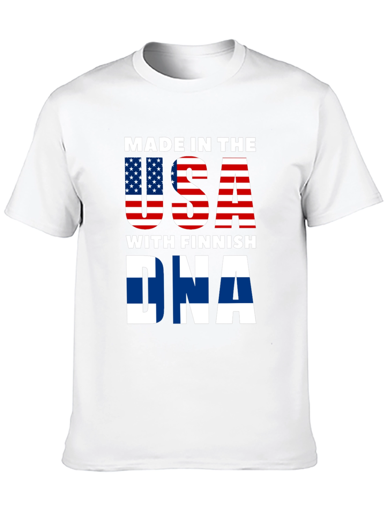 Finnish DNA USA T-Shirt Novelty Tee