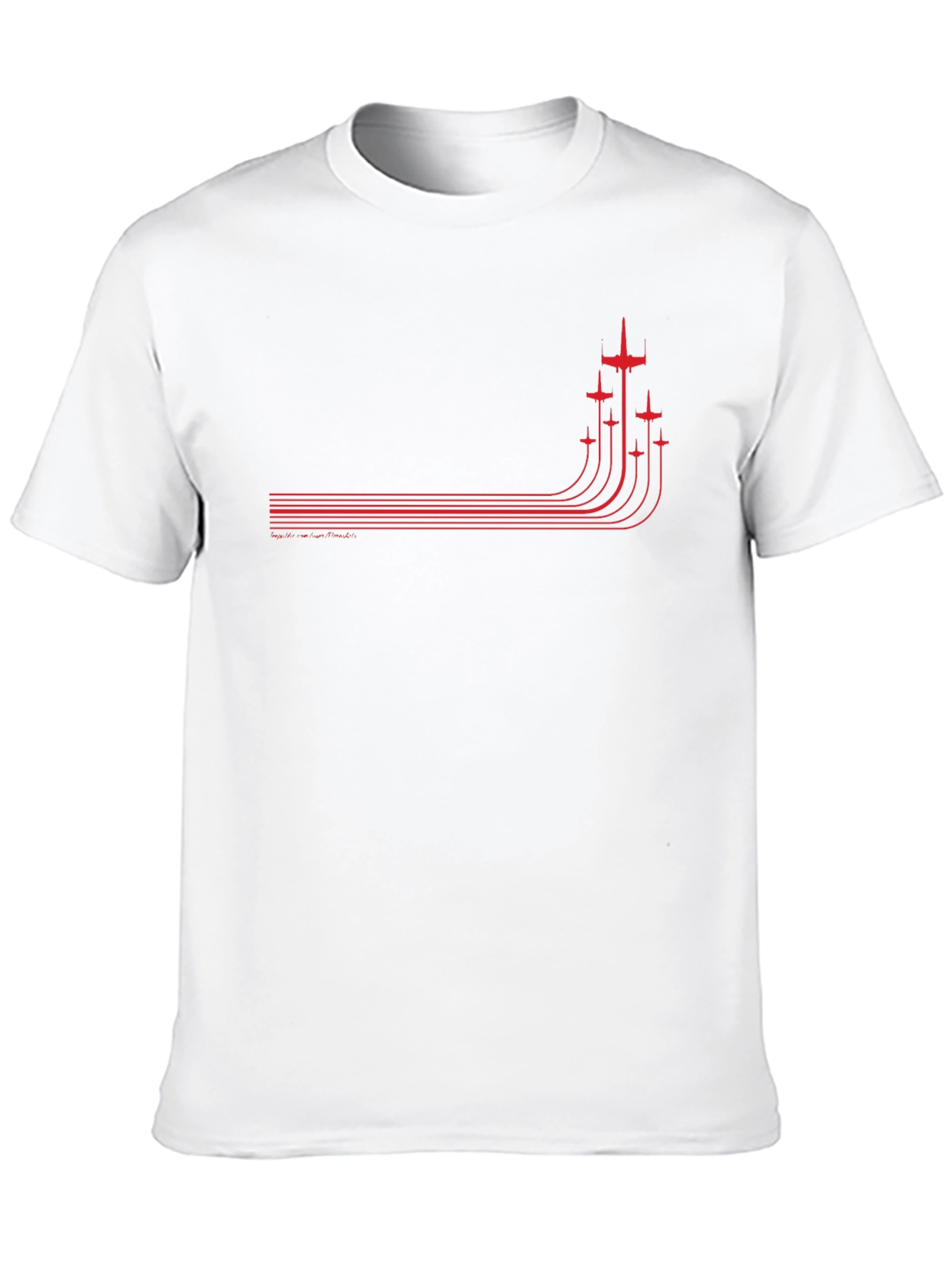 Retro Airplane T-Shirt - Black Graphic Tee