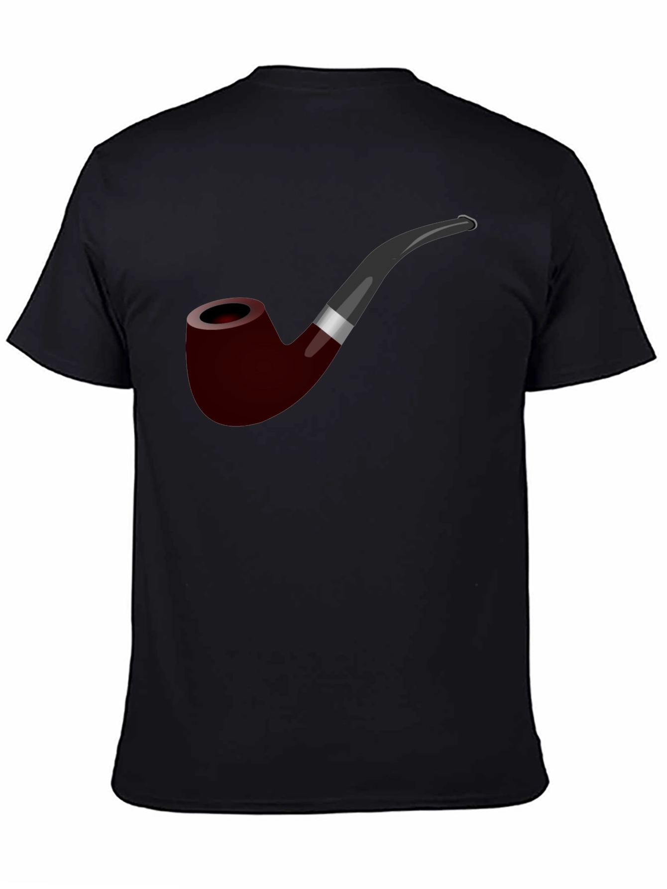 Smoking Pipe Graphic T-Shirt - Classic Style