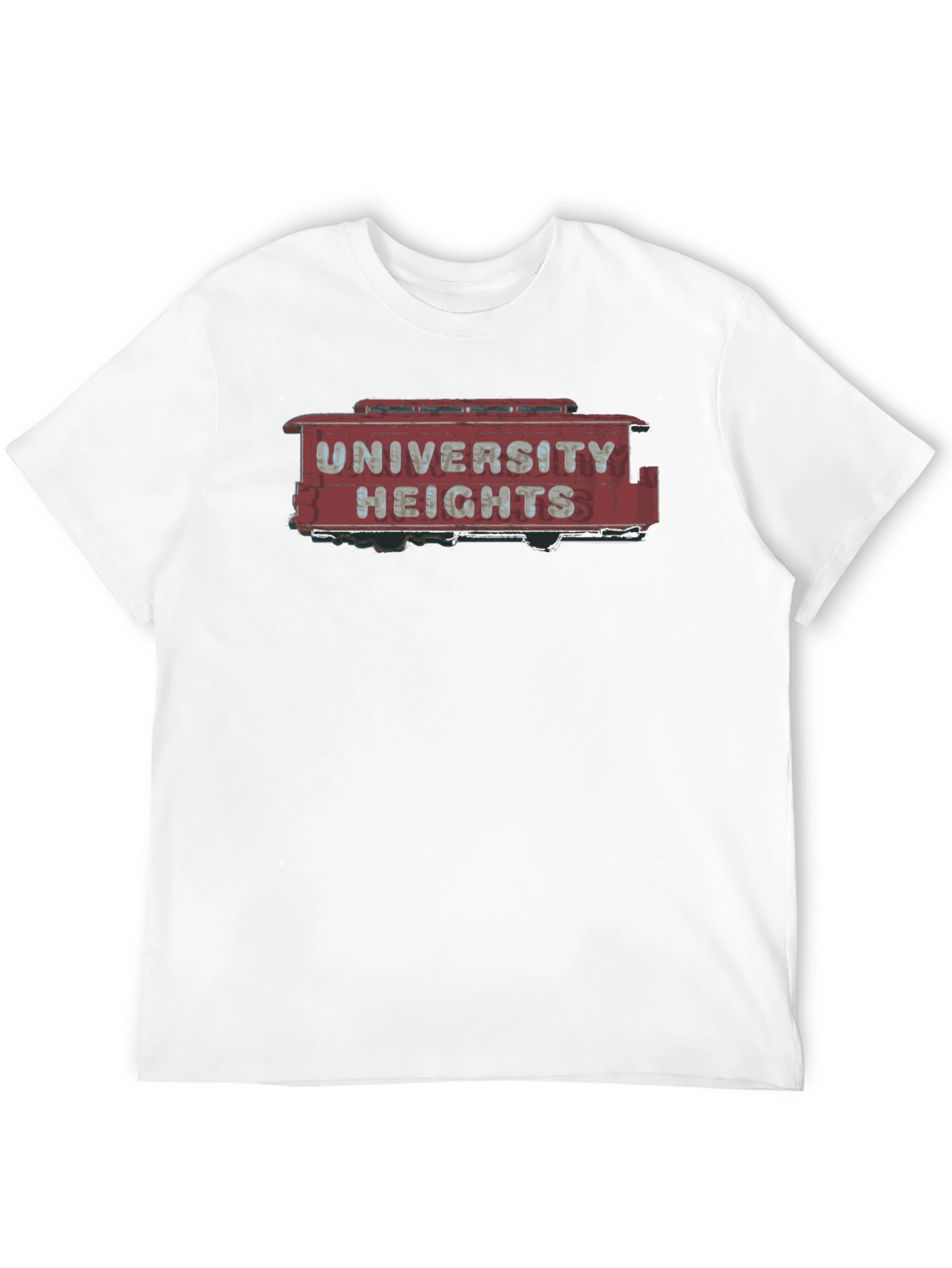 University Heights Retro Sign T-Shirt
