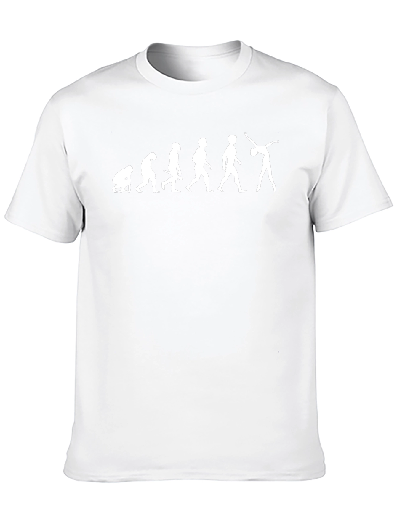 Gymnast Evolution T-Shirt - Unisex Black Tee