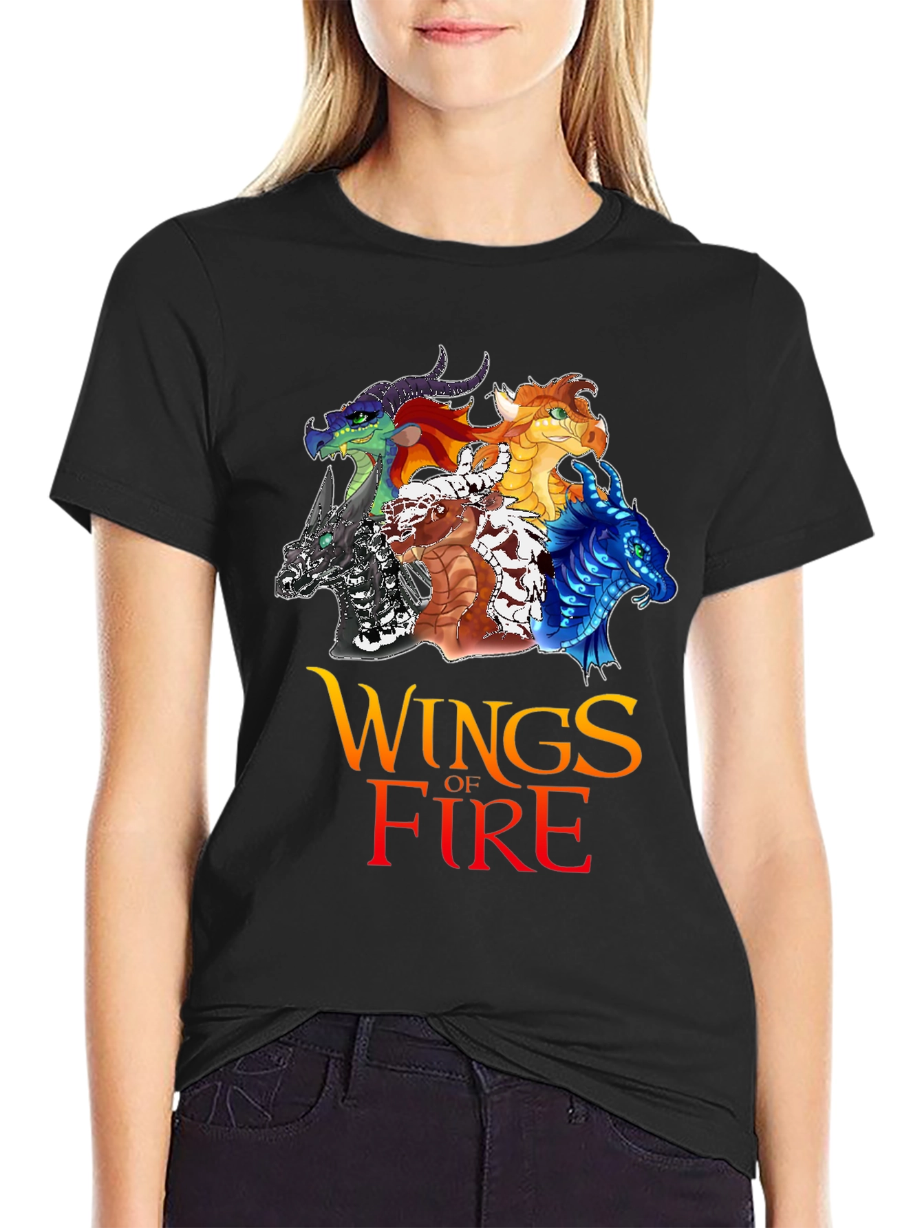 Wings of Fire T-Shirt Dragon Graphic Tee