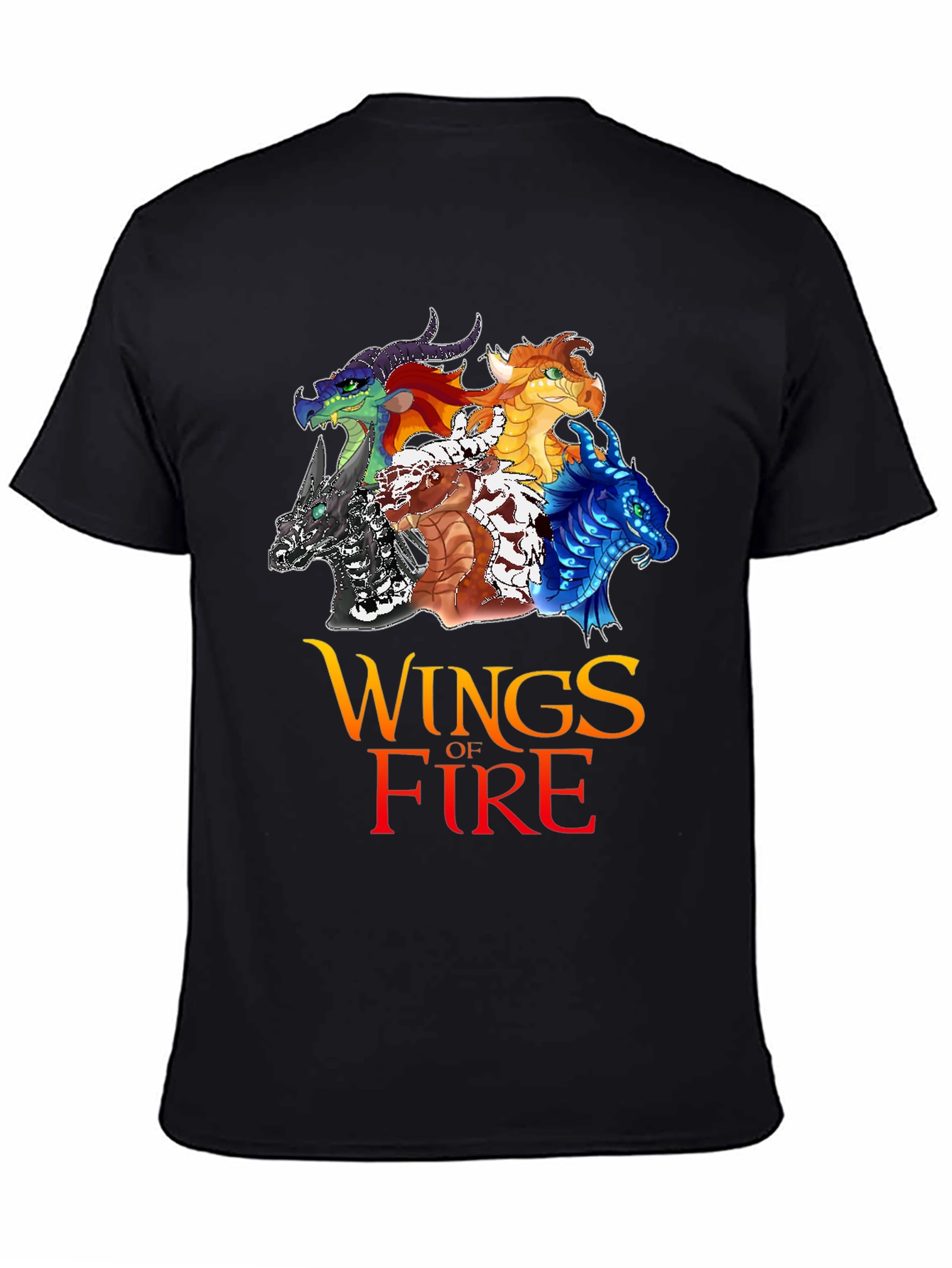 Wings of Fire T-Shirt Dragon Graphic Tee