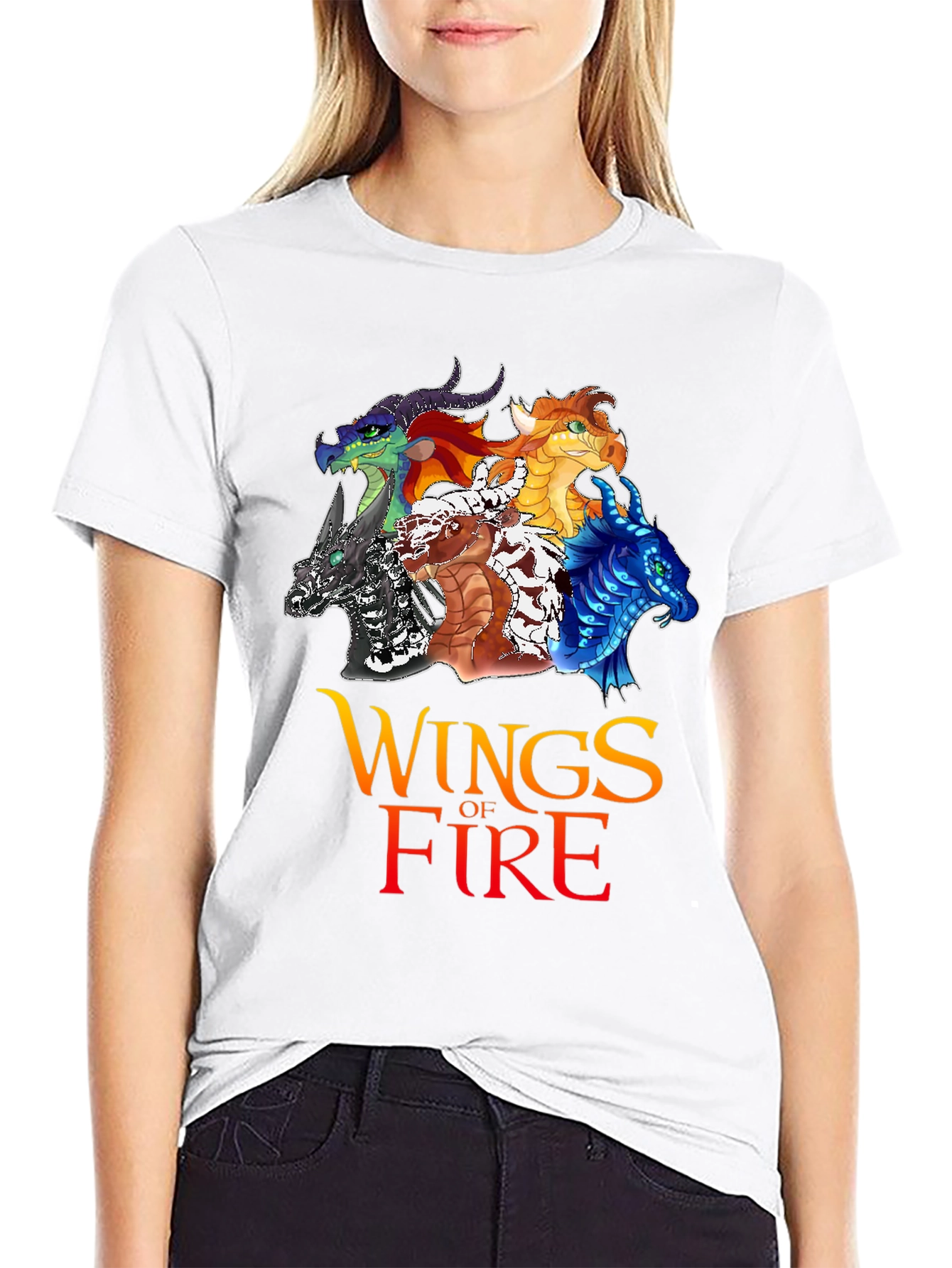 Wings of Fire T-Shirt Dragon Graphic Tee