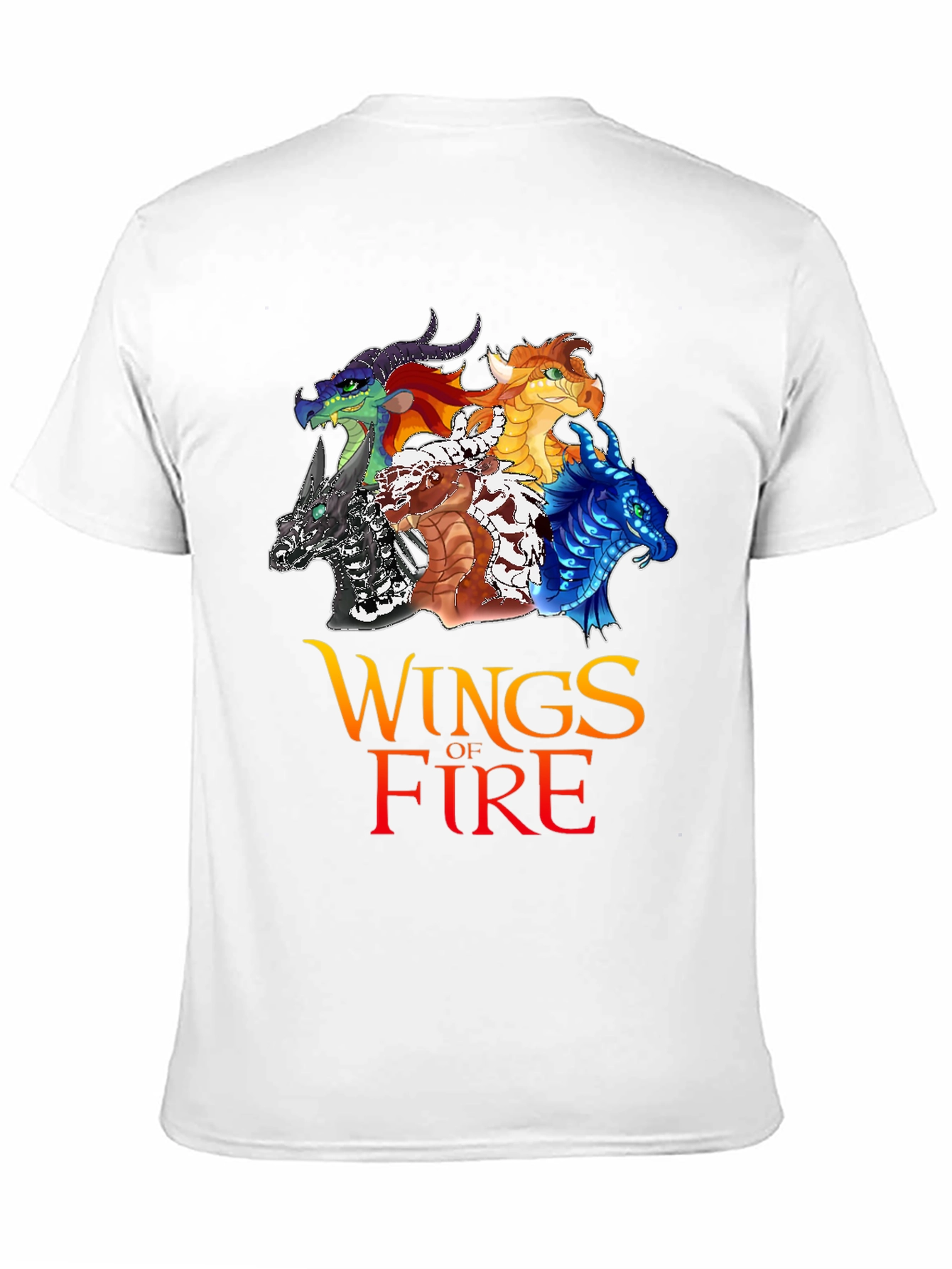 Wings of Fire T-Shirt Dragon Graphic Tee