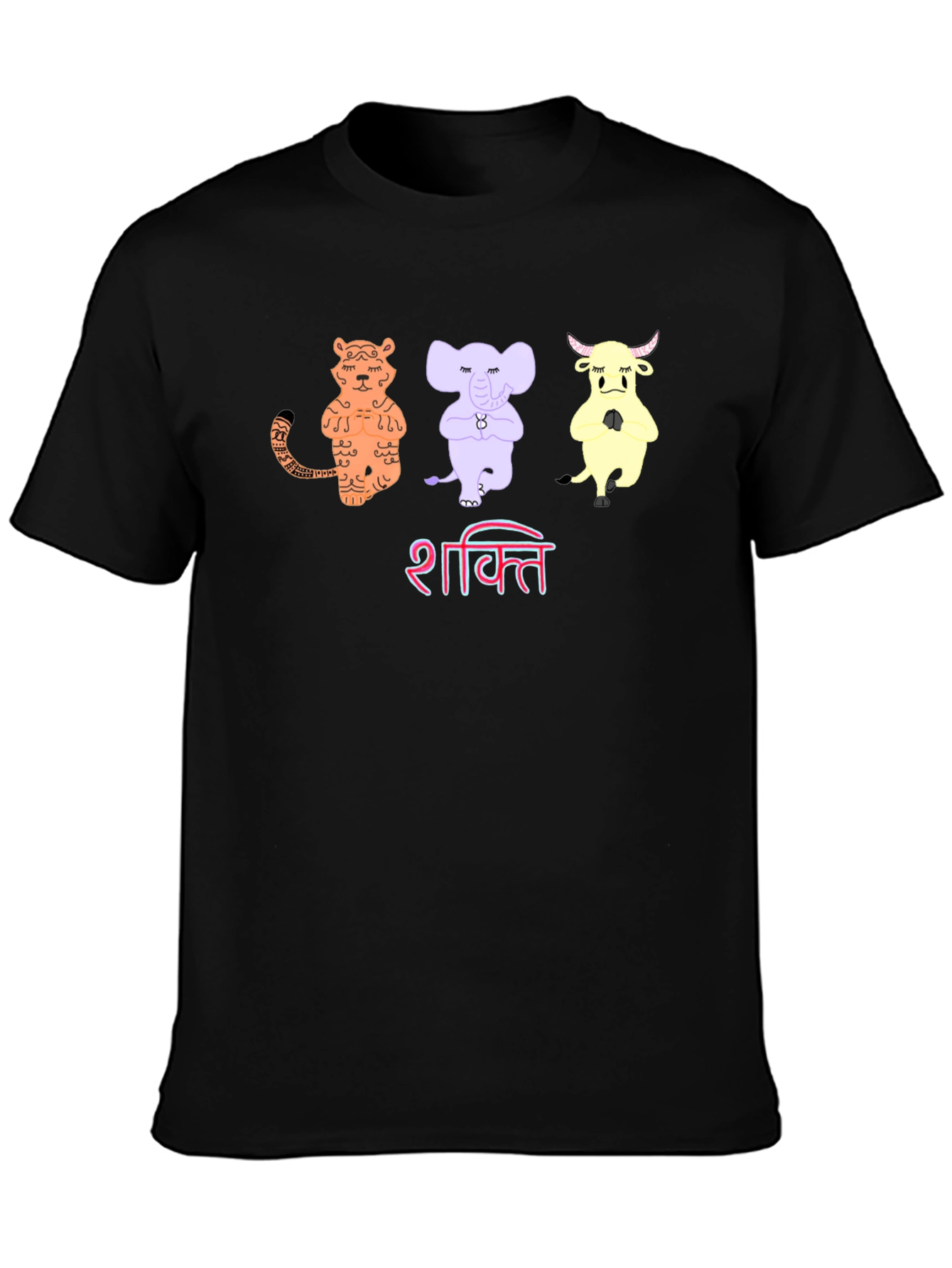 Yoga Animal T-Shirt - Strength