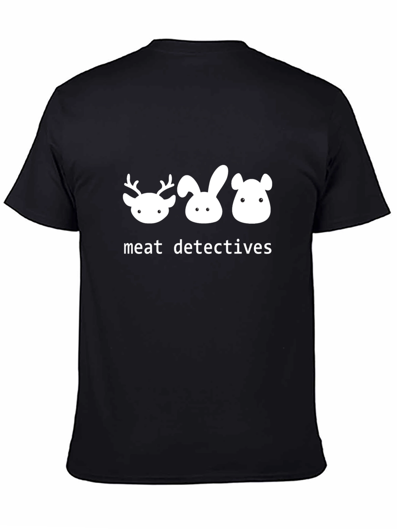Meat Detectives T-Shirt - Deer Rabbit Bear Tee