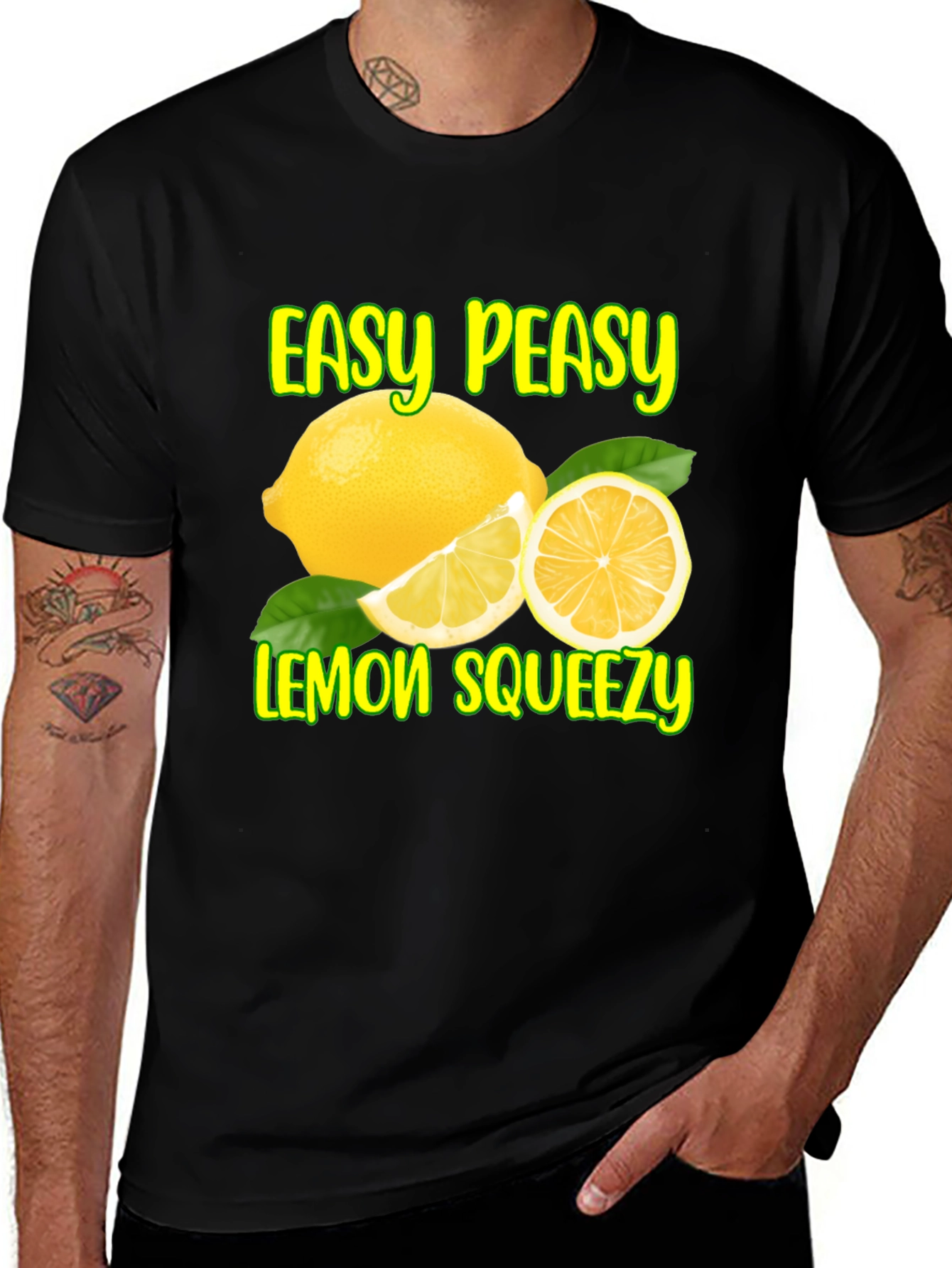 Easy Peasy Lemon Squeezy Graphic Tee