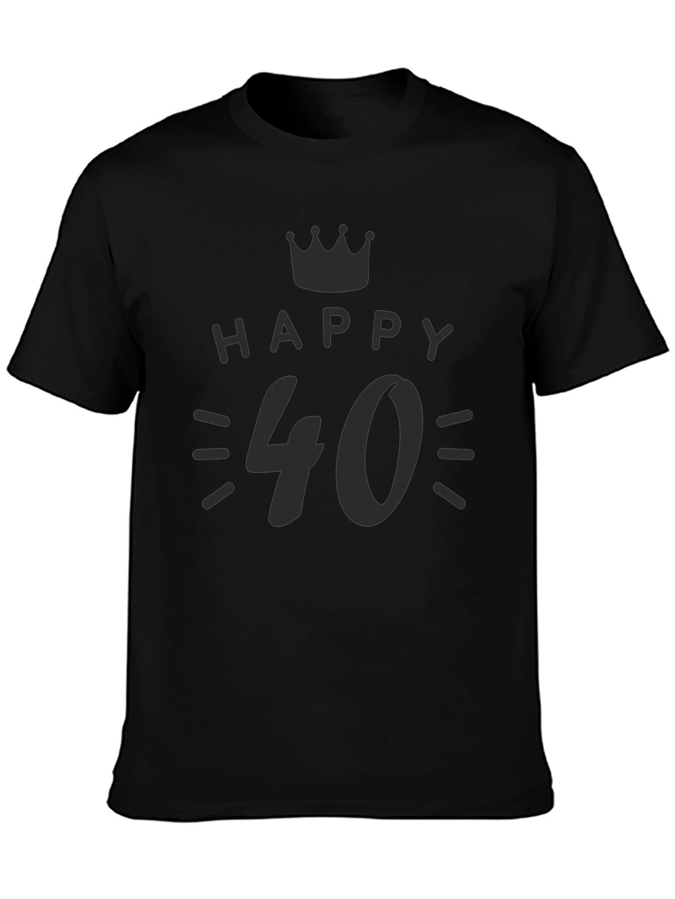 Happy 40th Birthday T-Shirt - Unisex