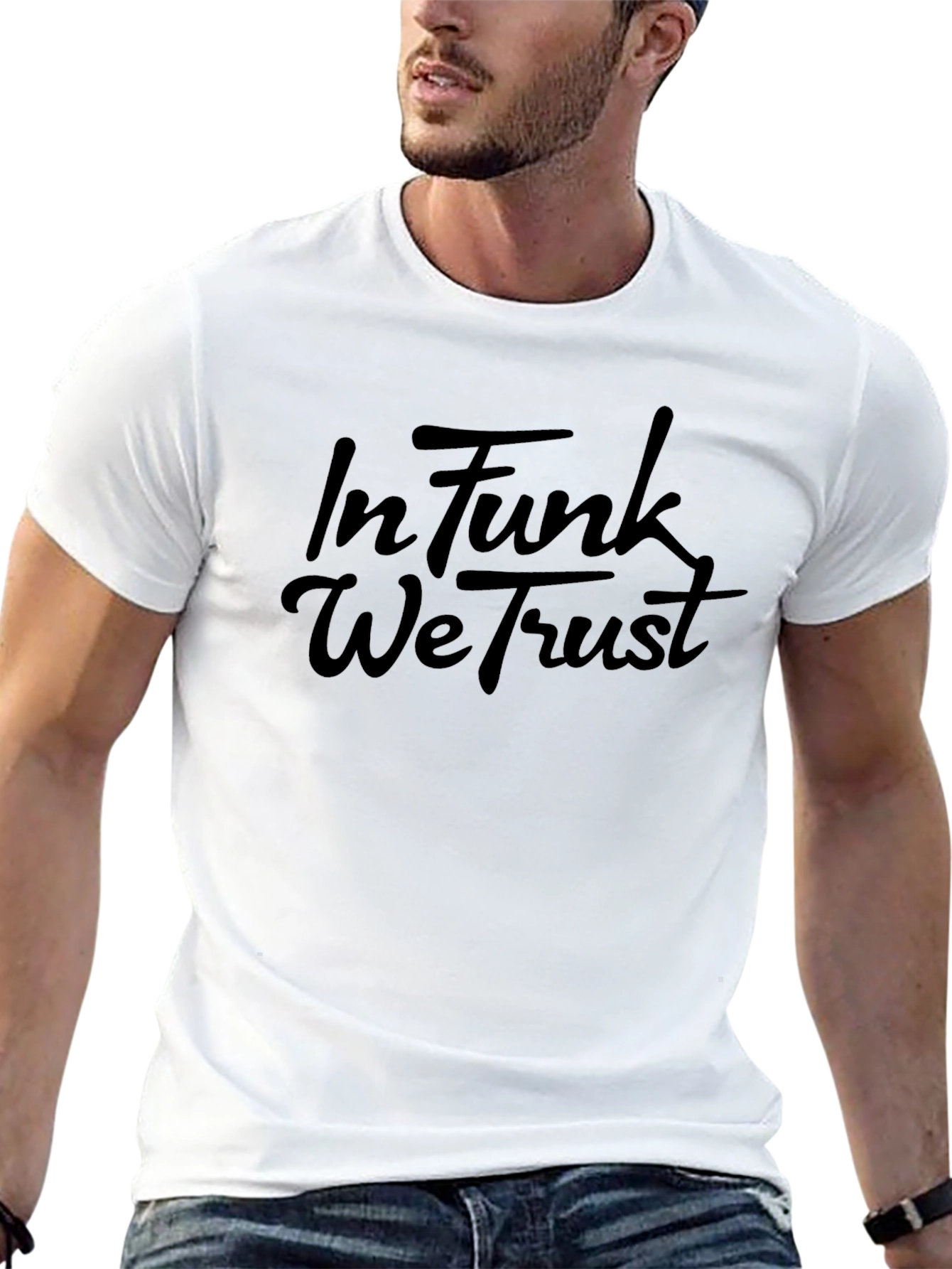 In Funk We Trust T-Shirt - Groovy Graphic Tee