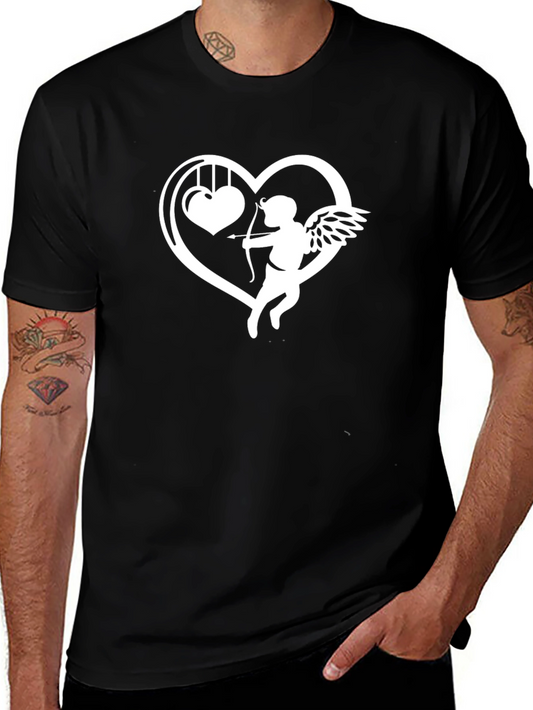 Cupids Heart T-Shirt - Love Valentines Tee