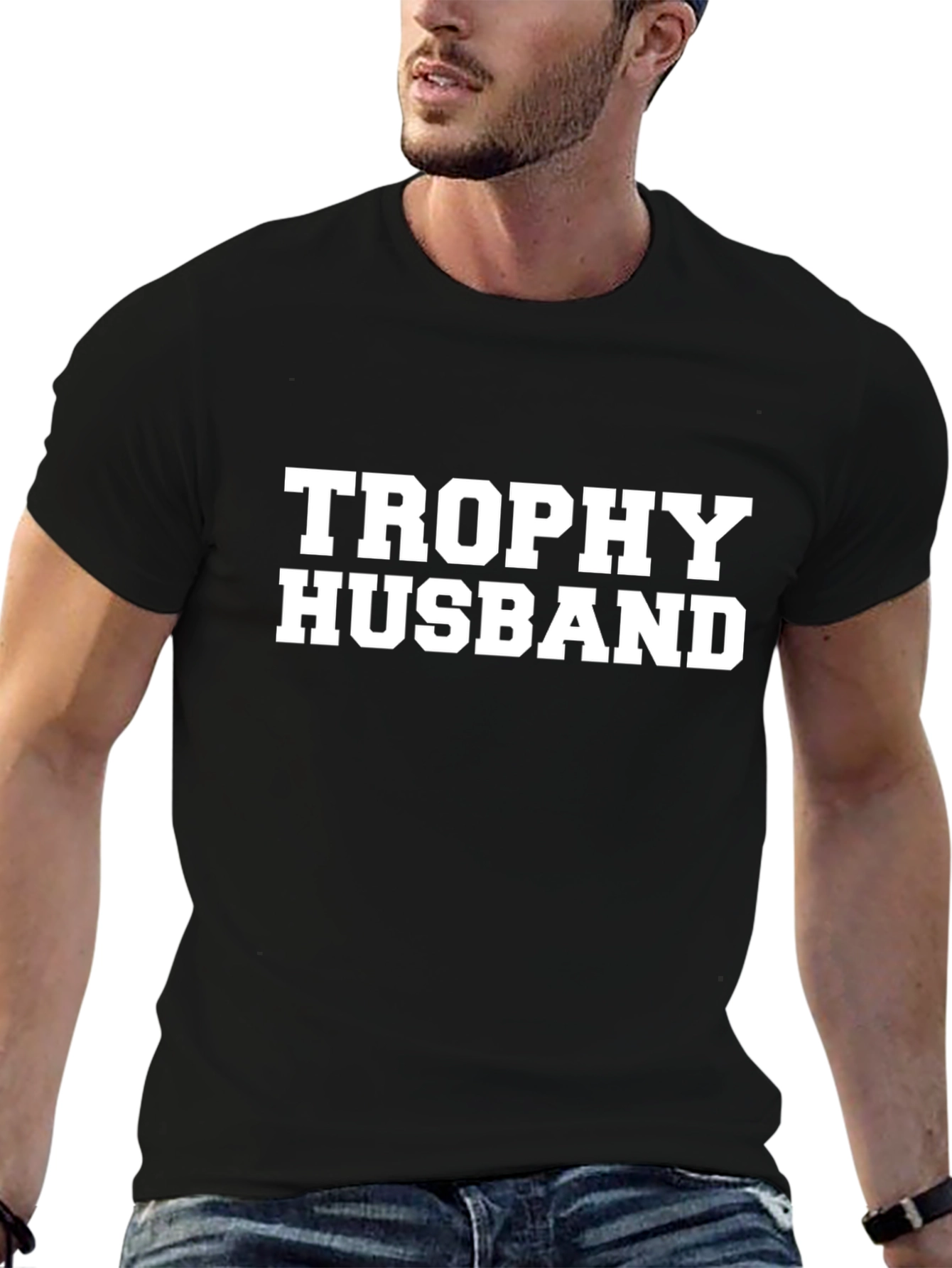Trophy Husband Graphic T-Shirt