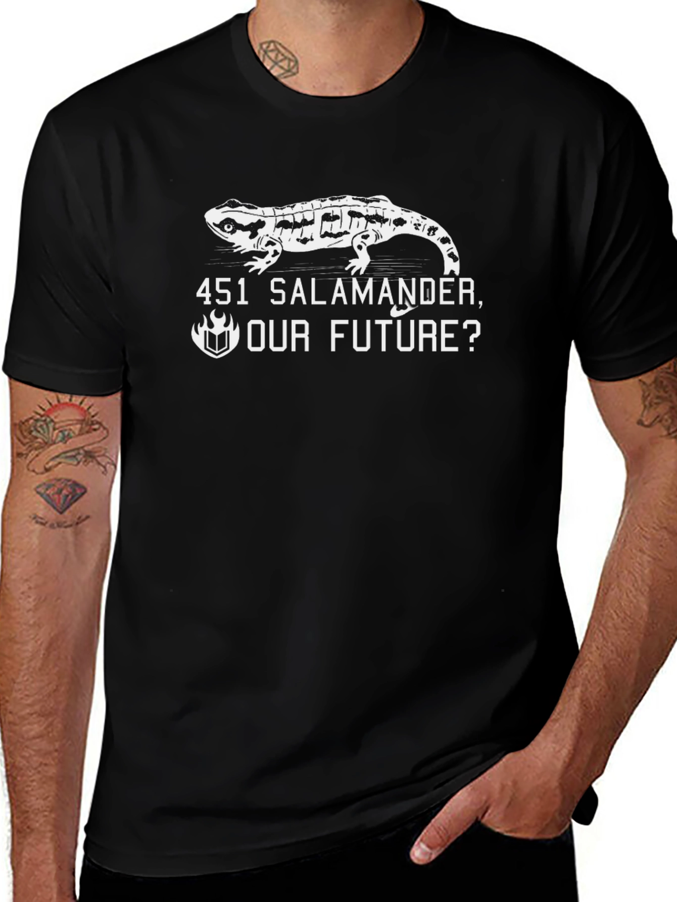 451 Salamander Graphic T-Shirt