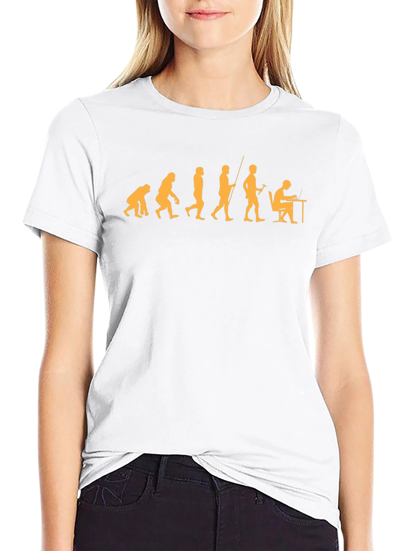 Evolution of a Coder T-Shirt - Black