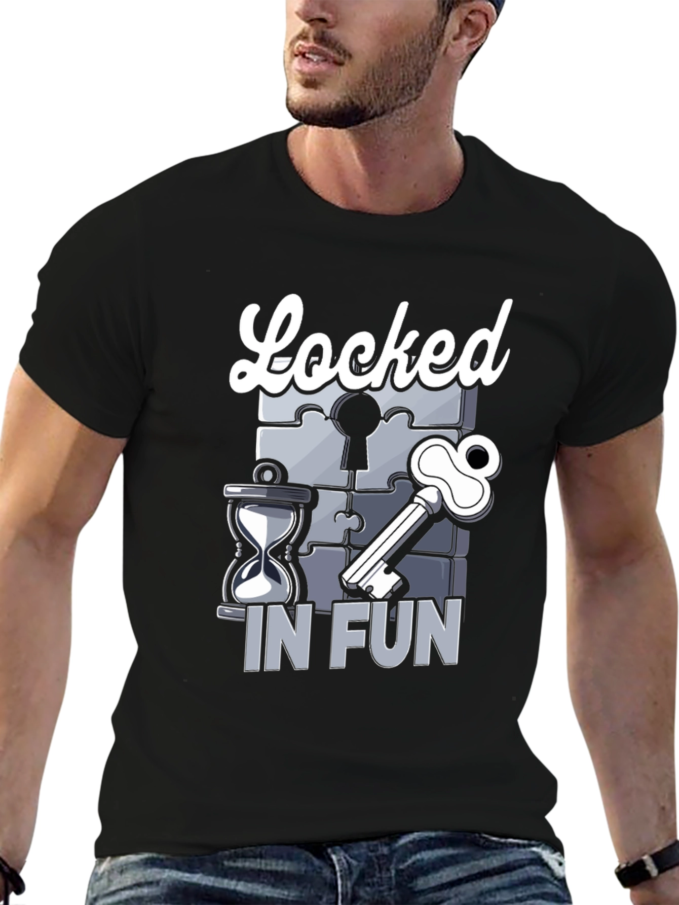 Locked In Fun Graphic Tee