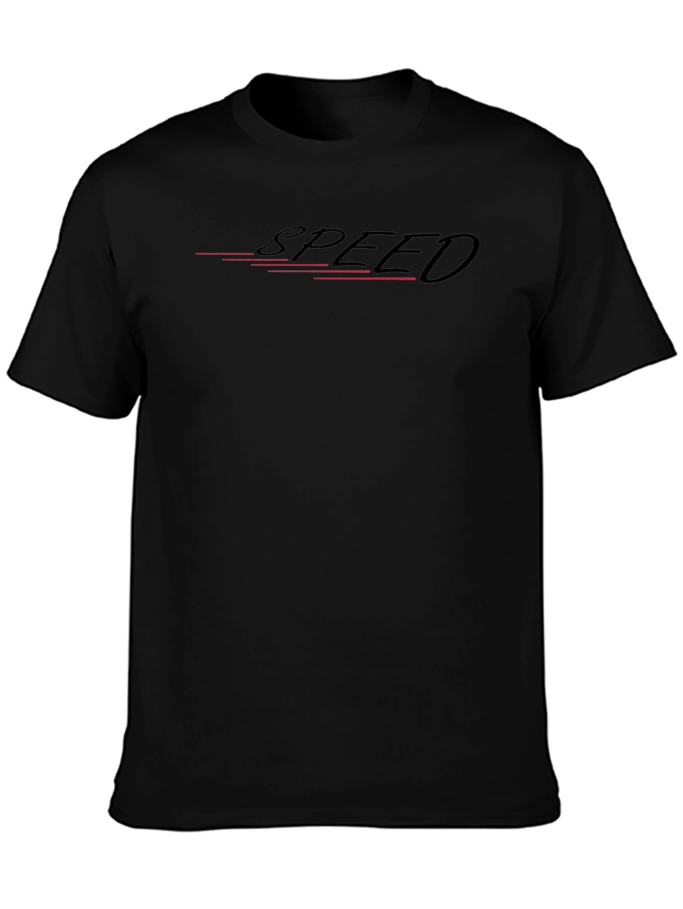Speed Graphic Tee - Black