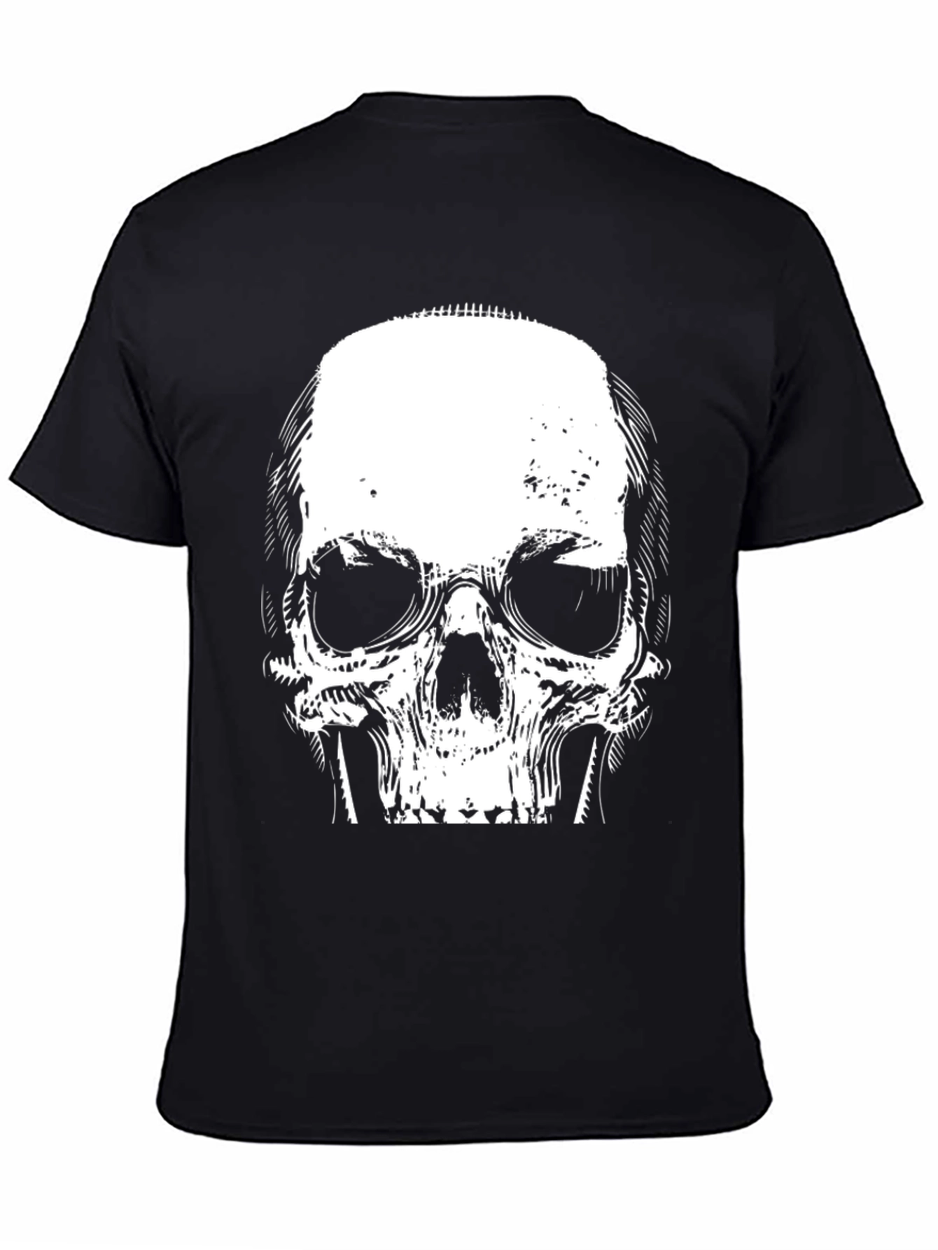 Skull Graphic Black T-Shirt