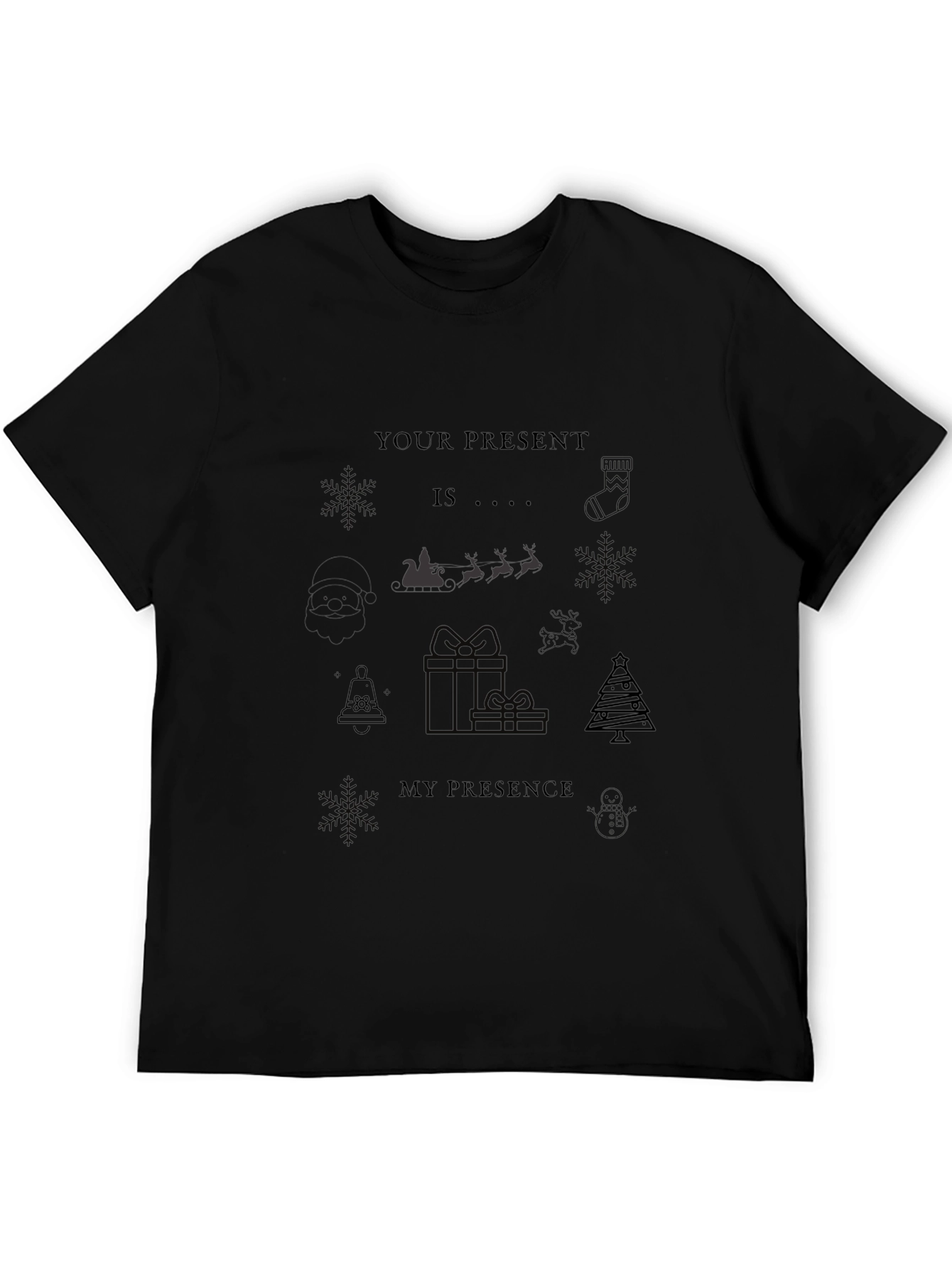 Your Presence Christmas T-Shirt - Holiday Festive Tee