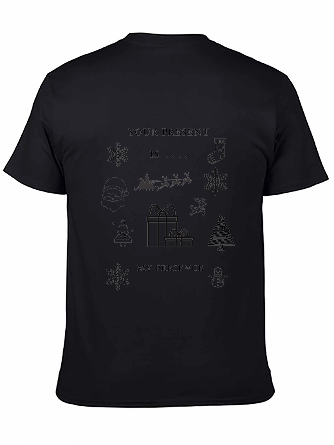 Your Presence Christmas T-Shirt - Holiday Festive Tee