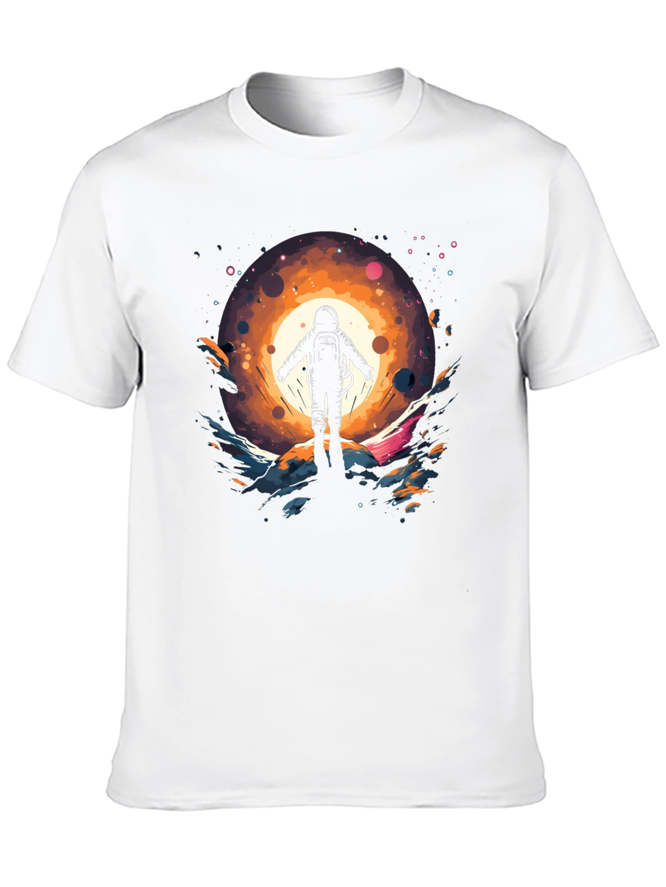 Astronaut in Space Graphic Tee