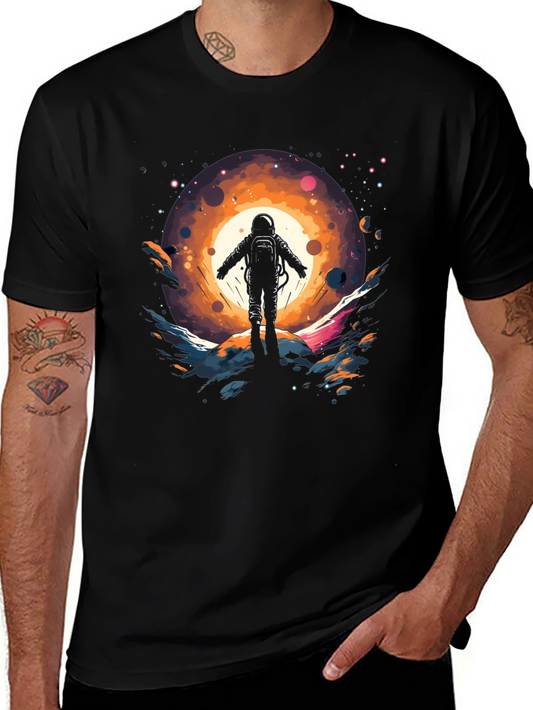 Astronaut in Space Graphic Tee